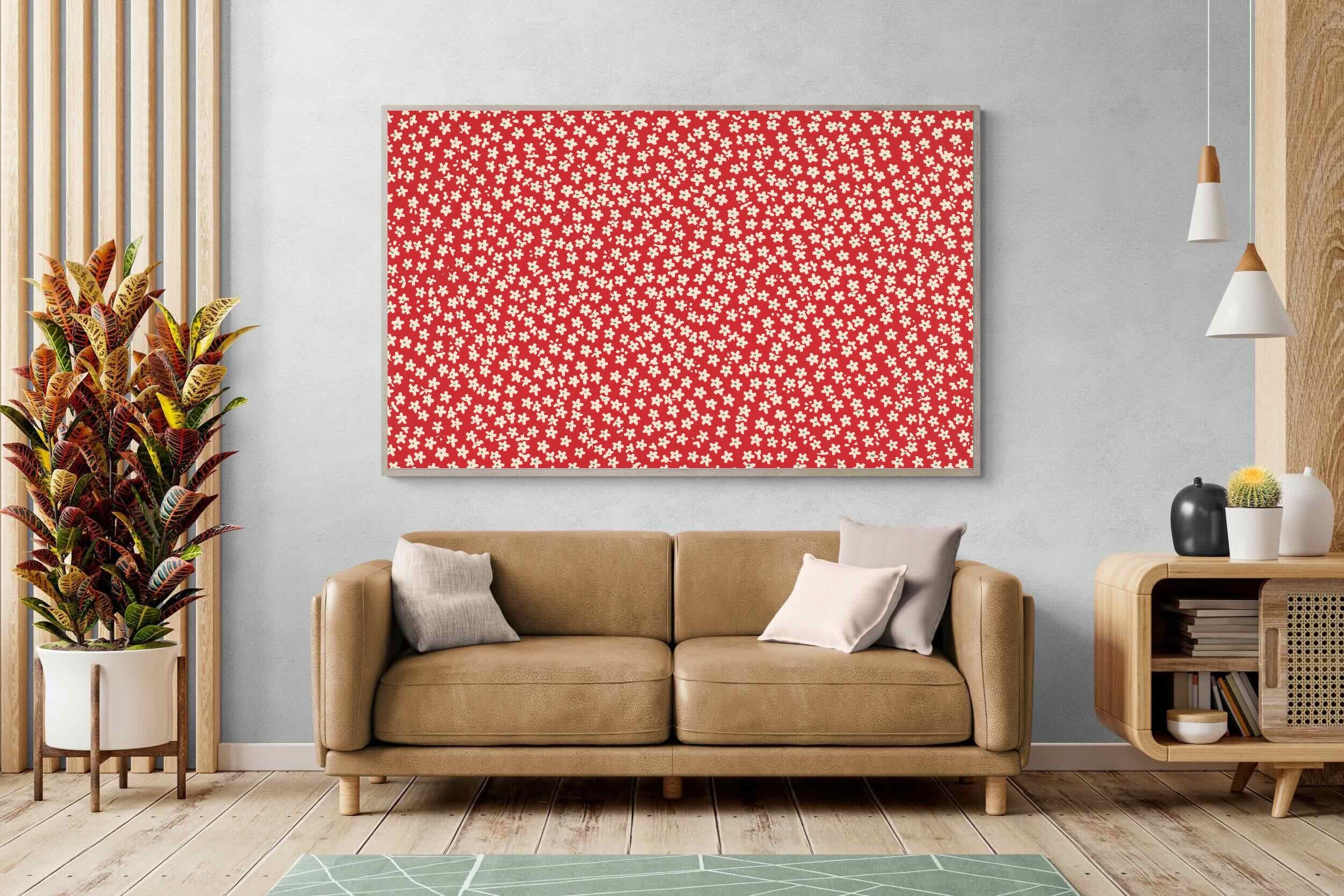 Pixalot Blad Met Strooipatroon Van Bloemen