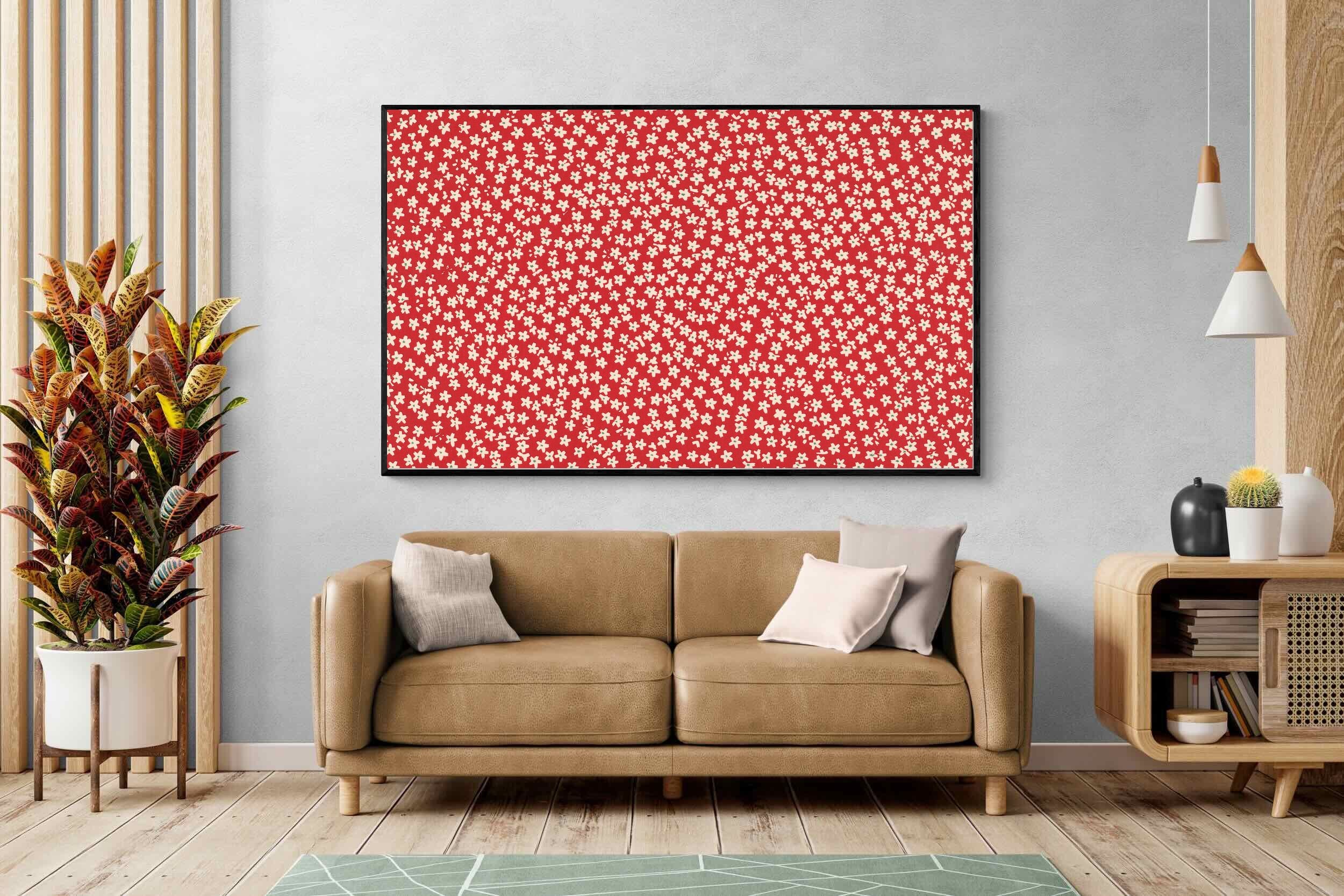 Pixalot Blad Met Strooipatroon Van Bloemen