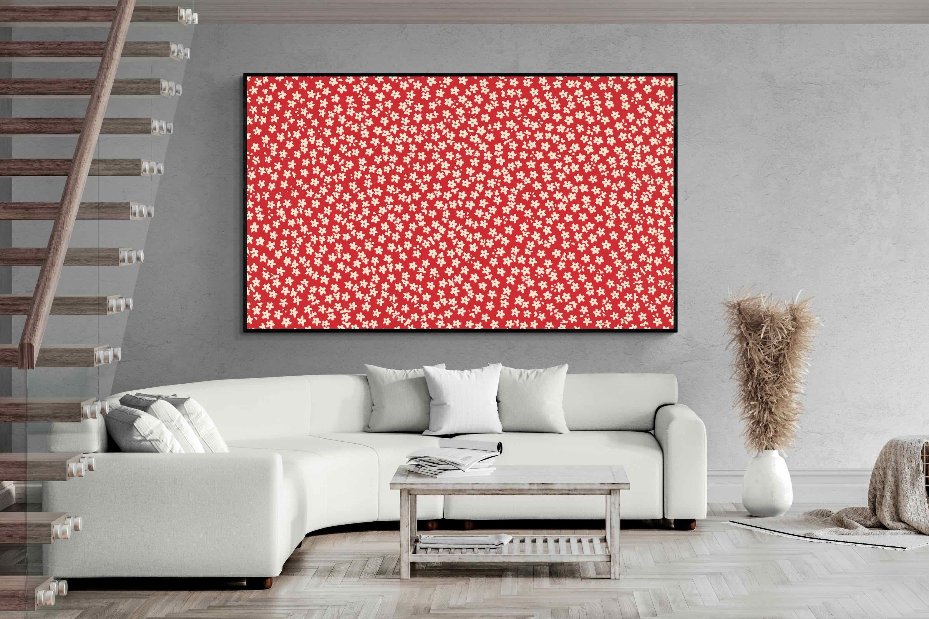 Pixalot Blad Met Strooipatroon Van Bloemen