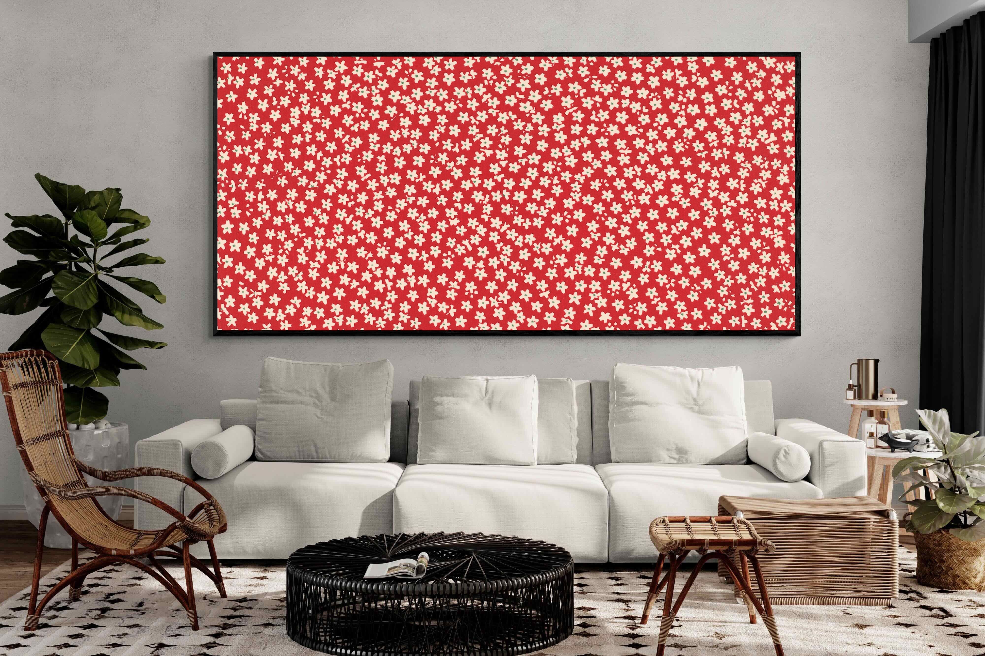 Pixalot Blad Met Strooipatroon Van Bloemen