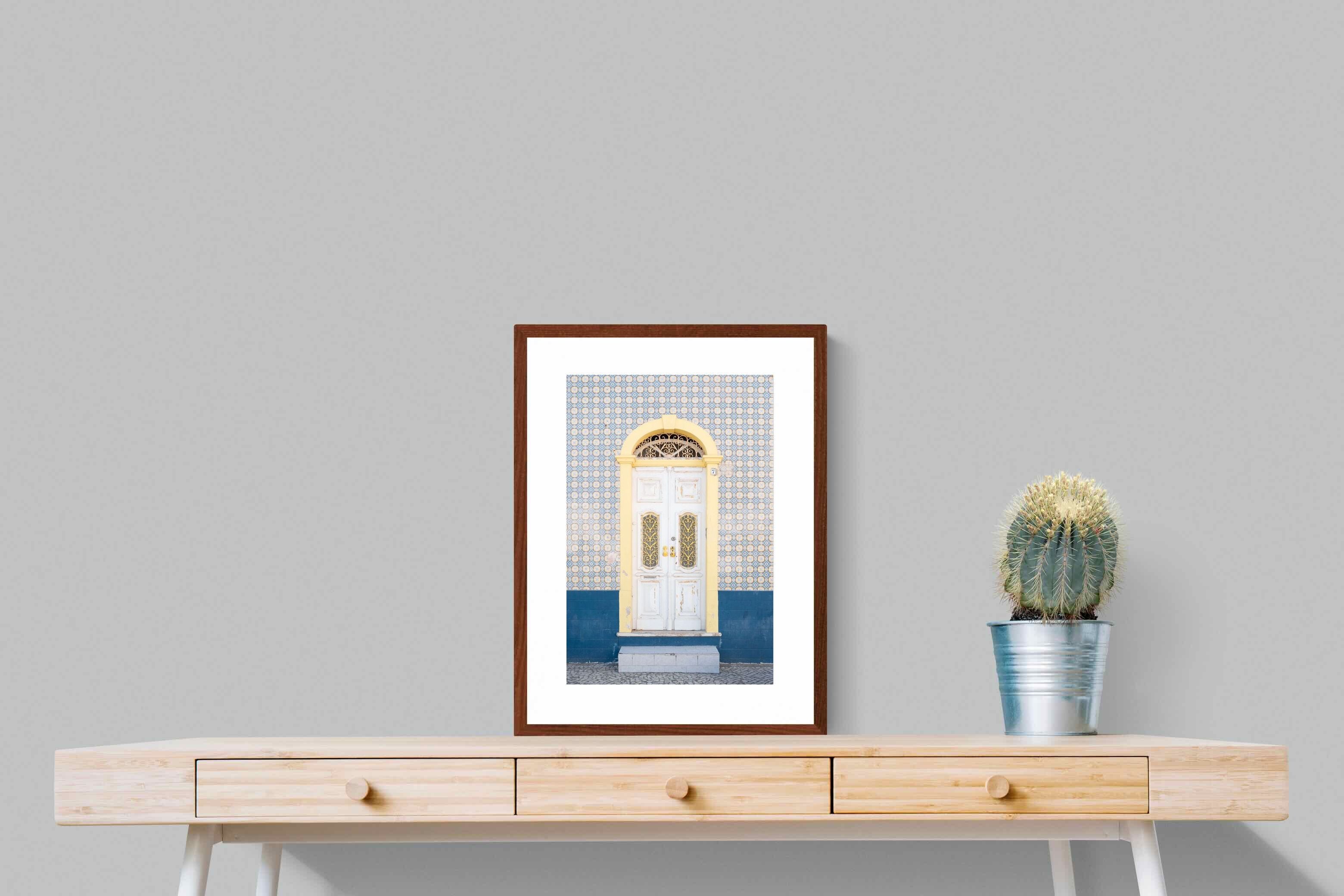 Pixalot Blue and Yellow Facade