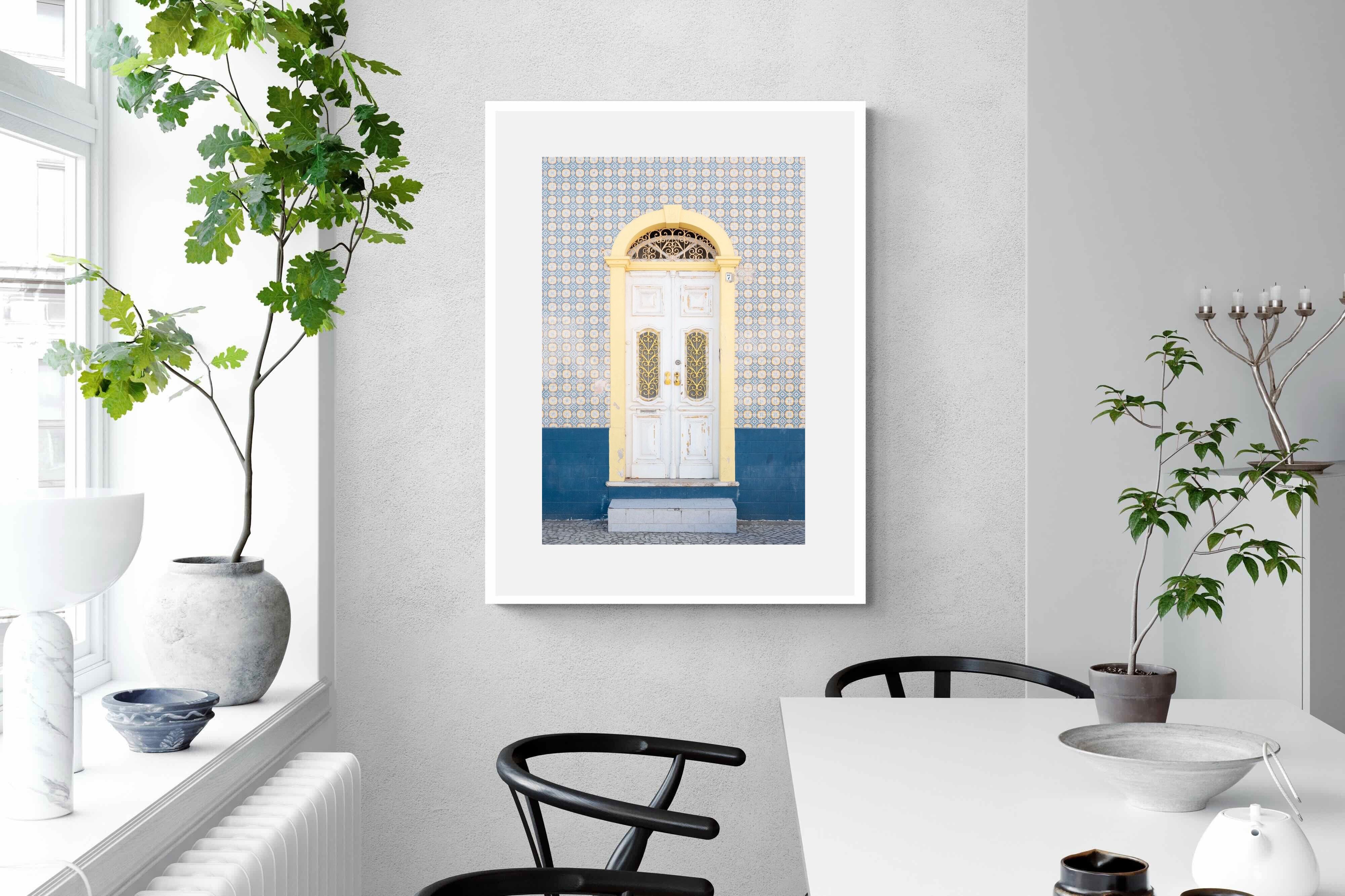 Pixalot Blue and Yellow Facade