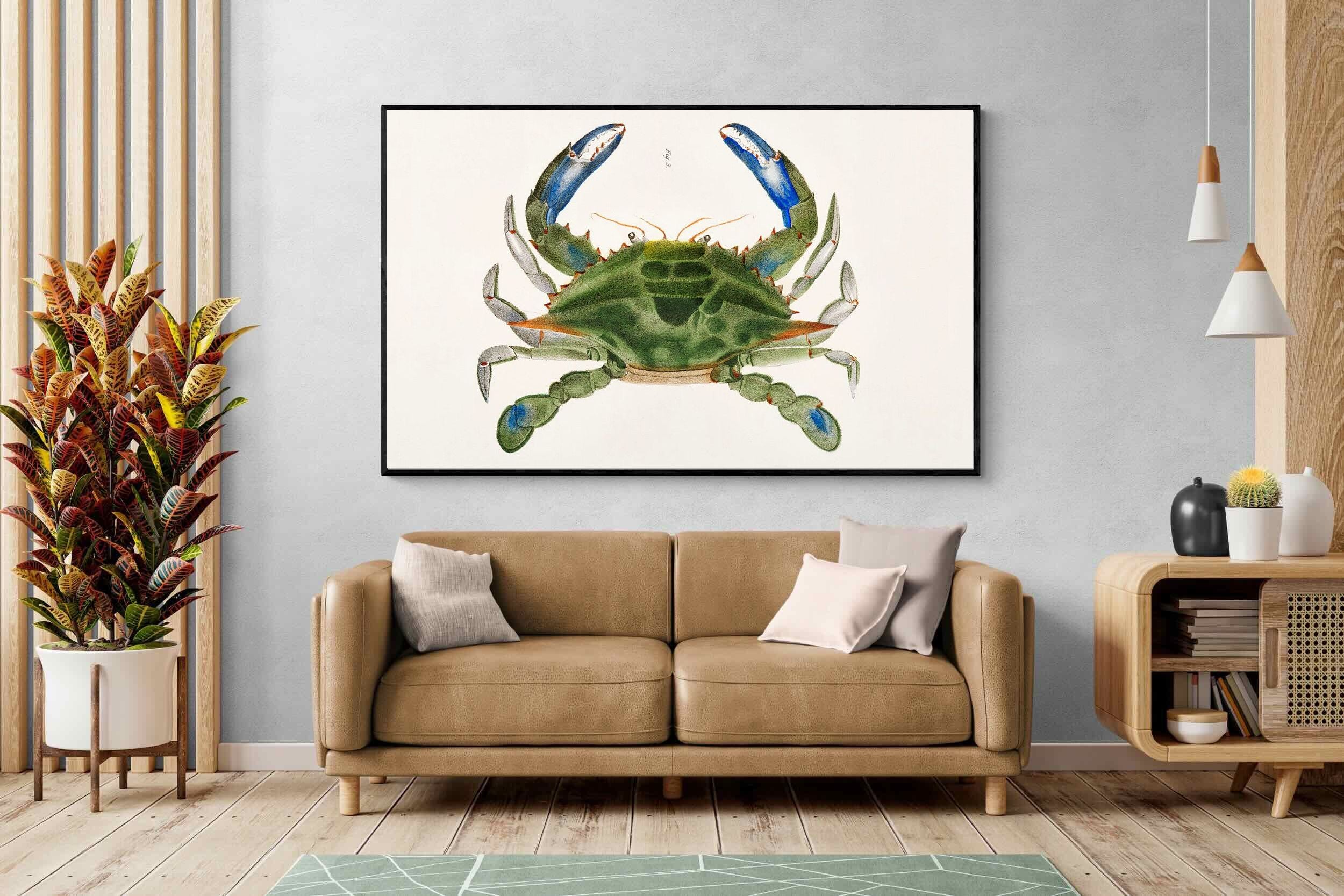 Pixalot ® Blue Crab Illustration