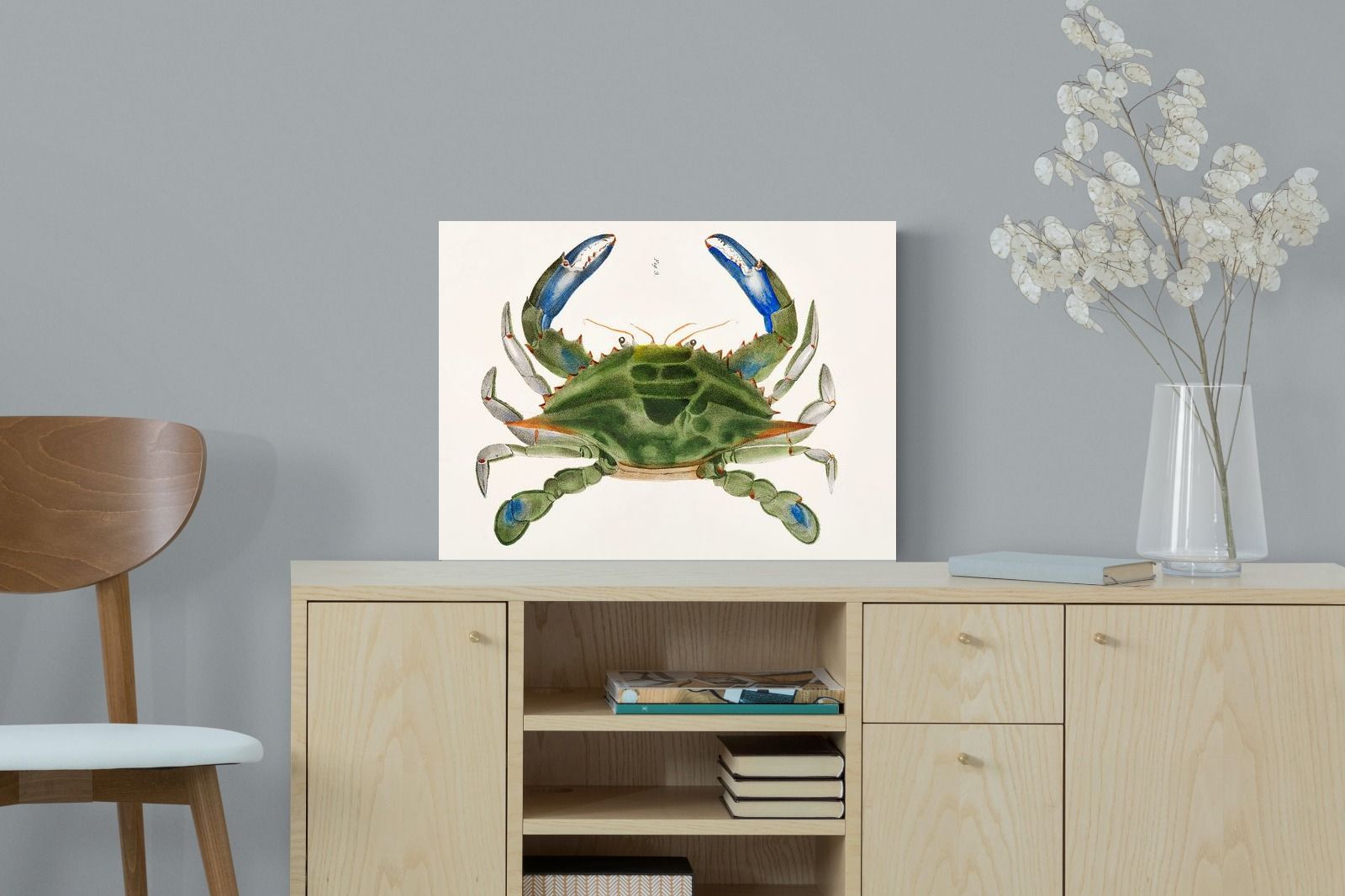 Pixalot ® Blue Crab Illustration