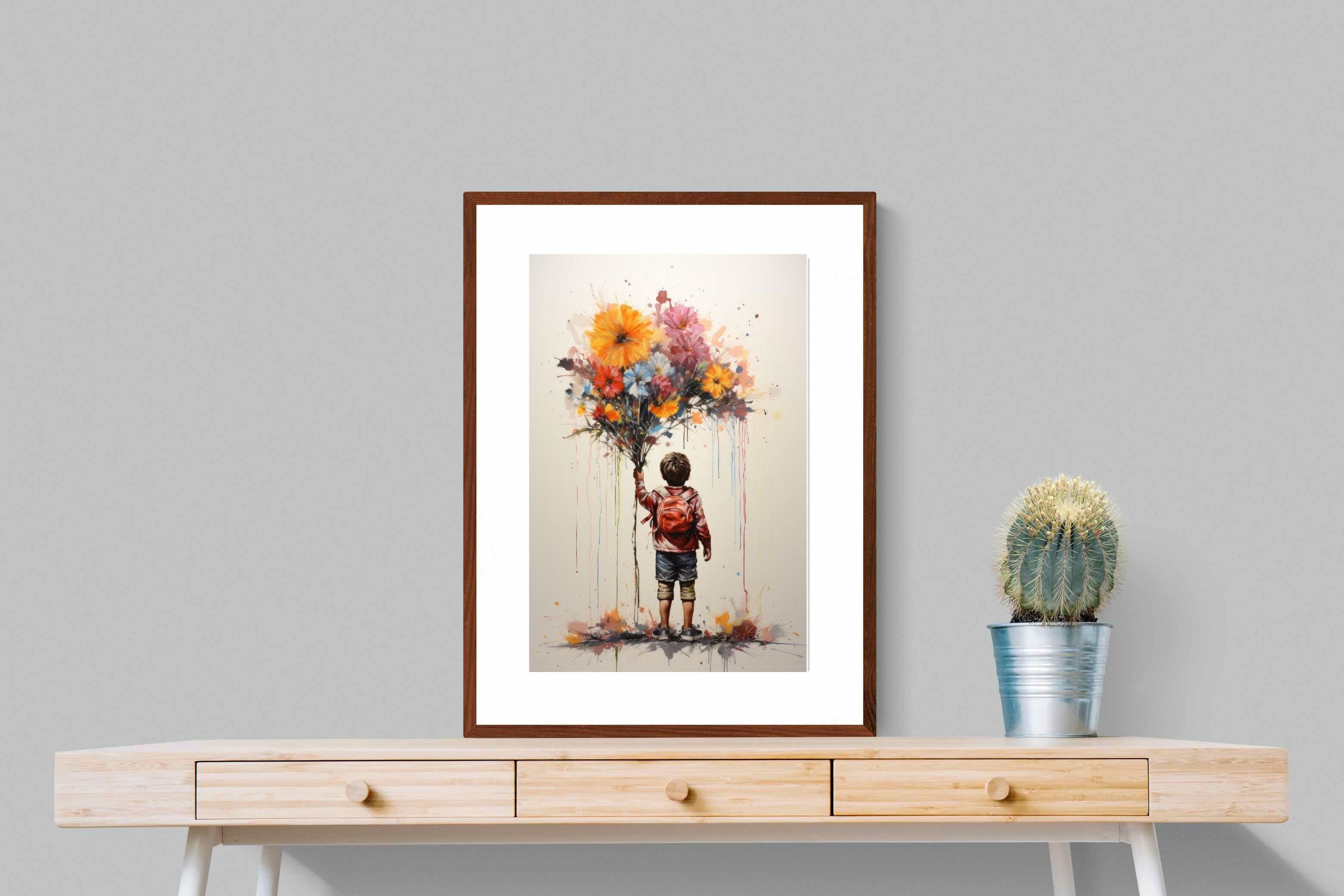 Pixalot Boy With Flowers