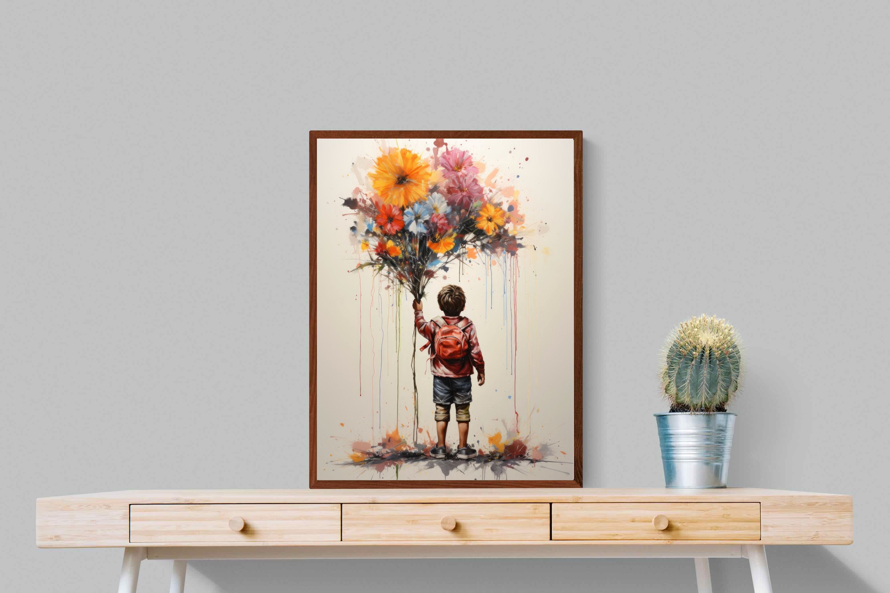 Pixalot Boy With Flowers