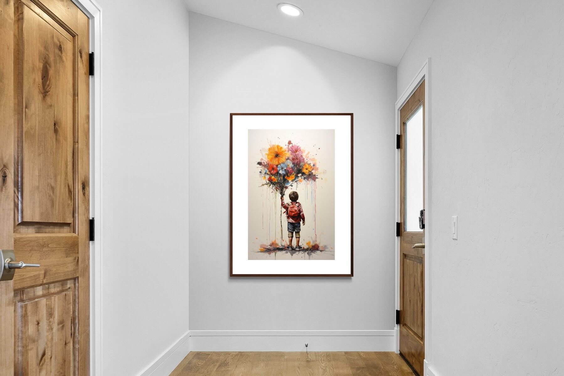 Pixalot Boy With Flowers