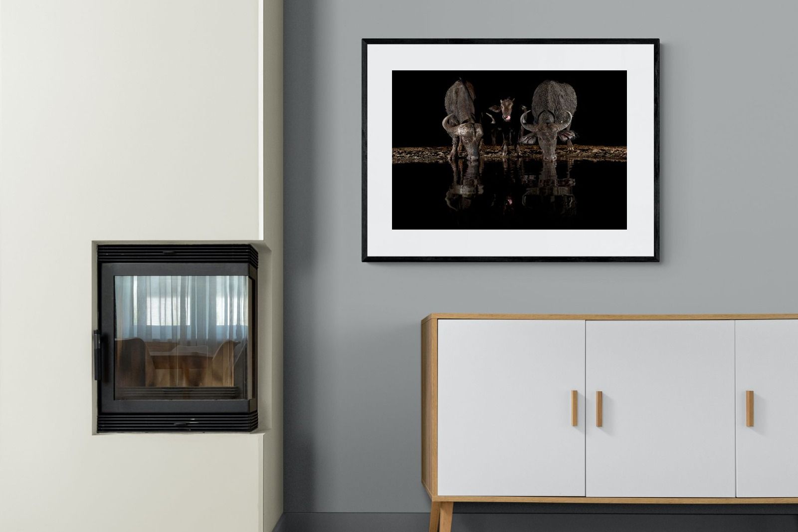 Pixalot Buffalo Family