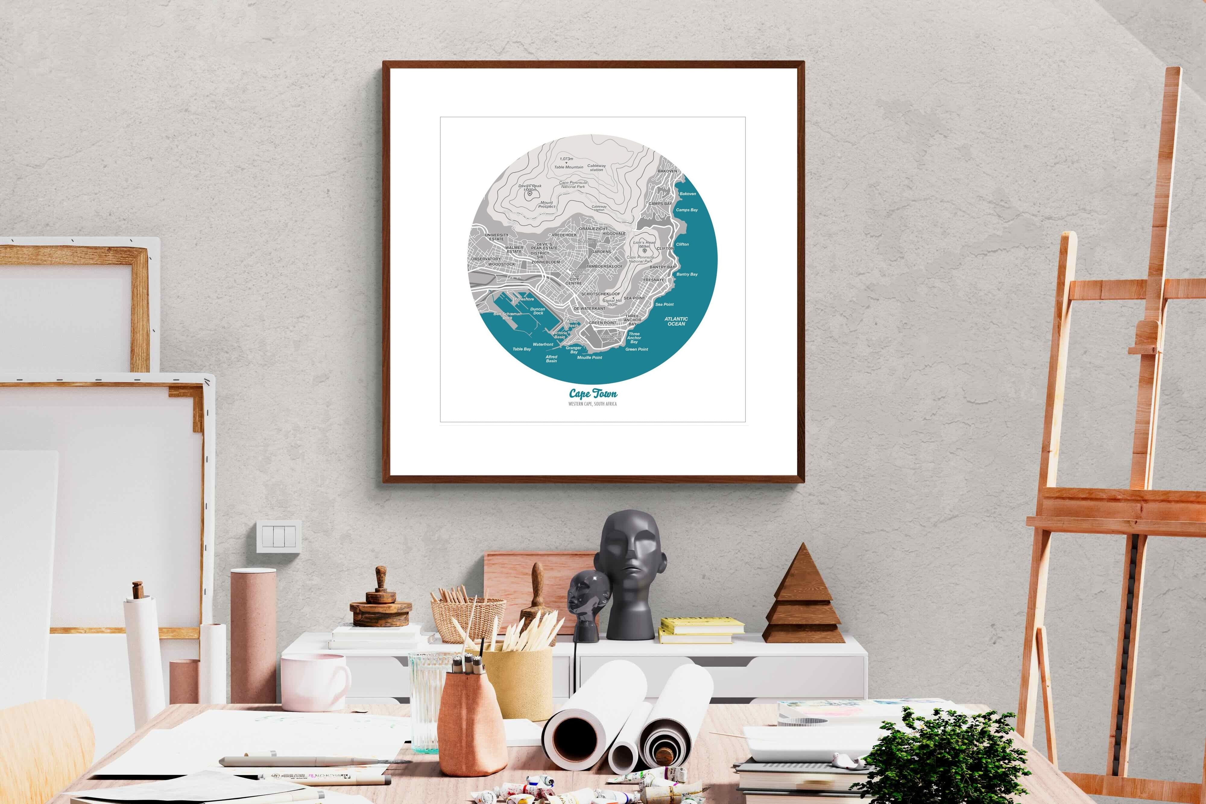 Pixalot Cape Town Circle Map