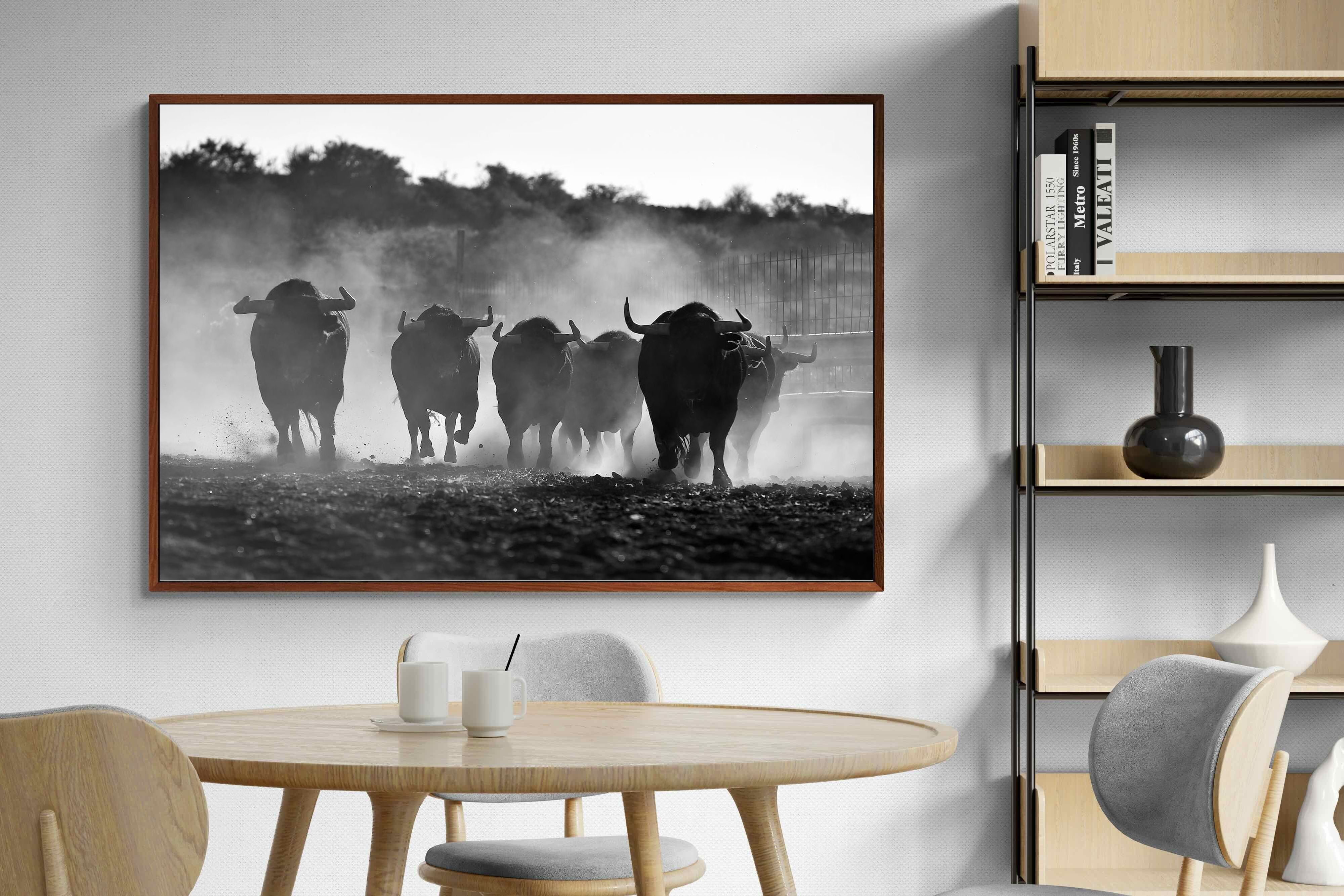 Pixalot ® Charging Bulls