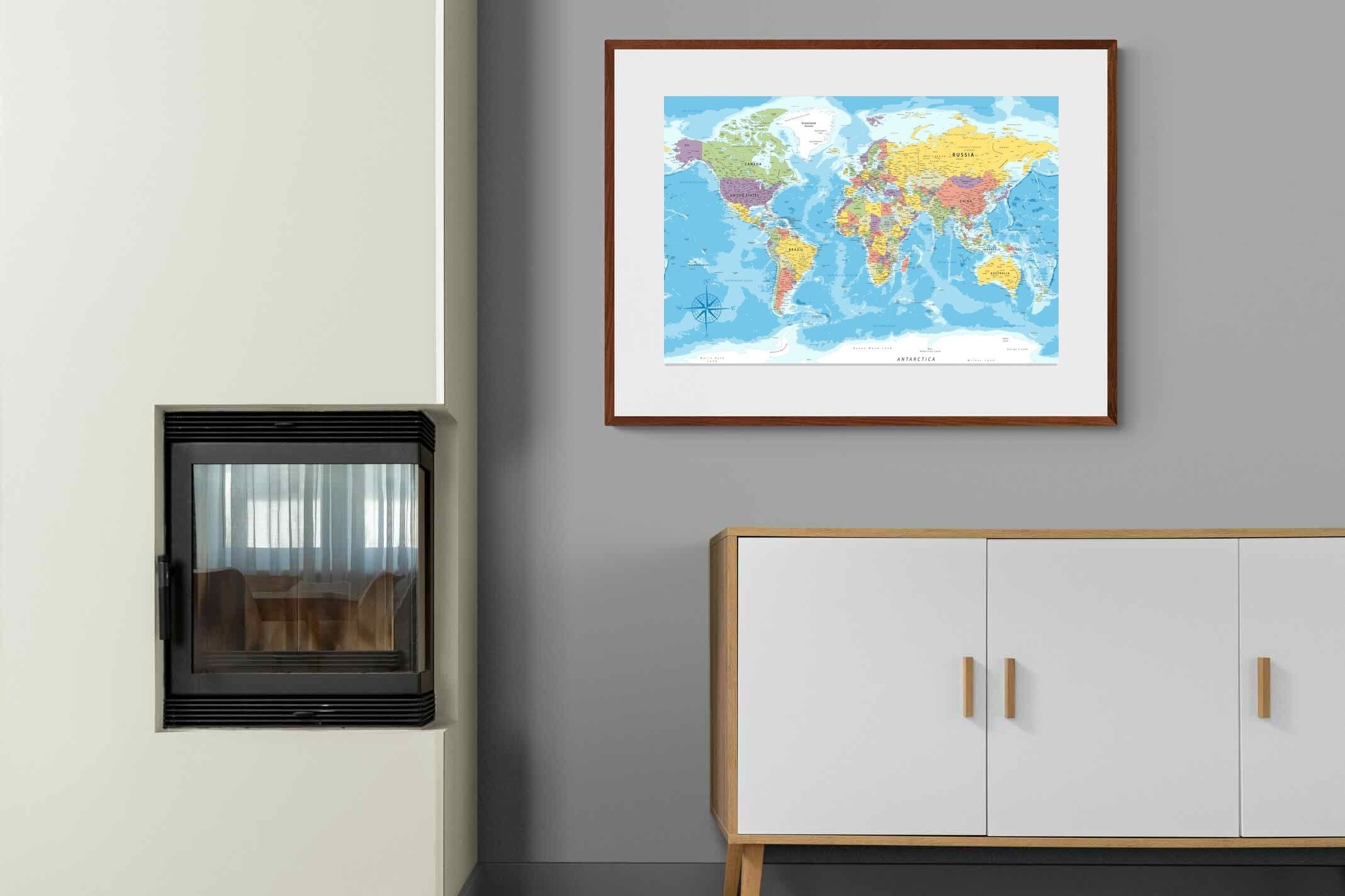 Pixalot Classic World Map