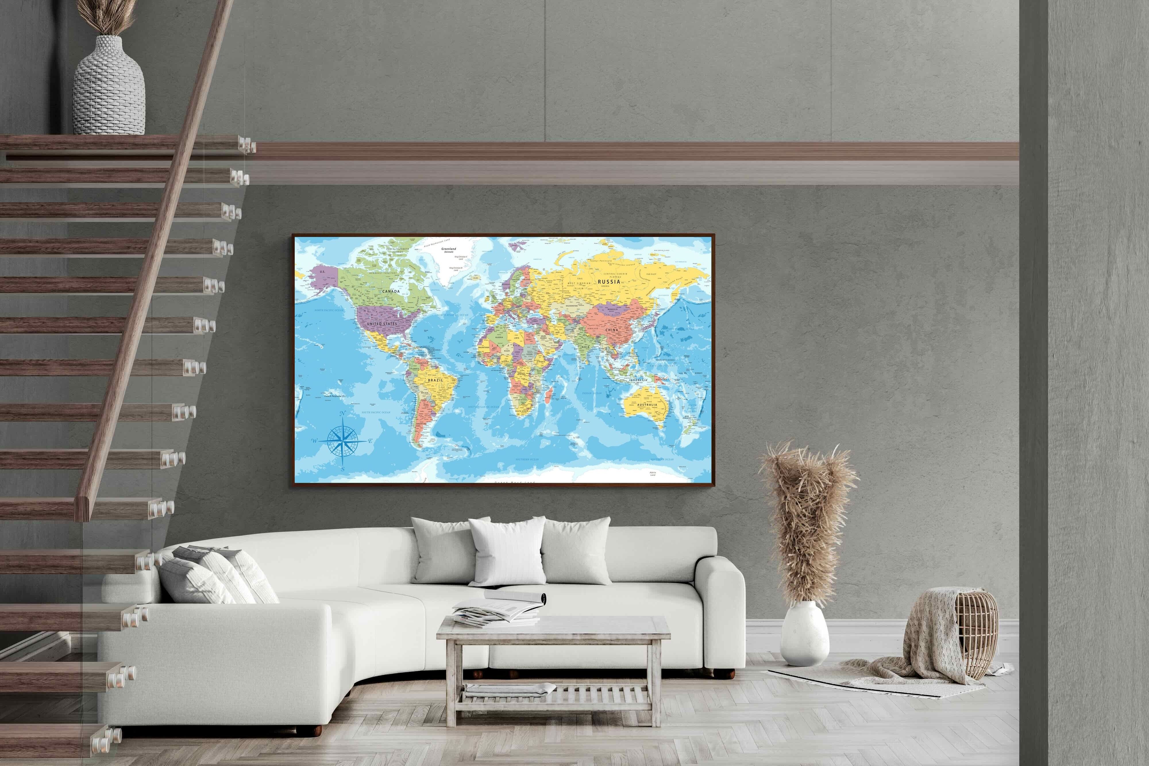 Pixalot Classic World Map