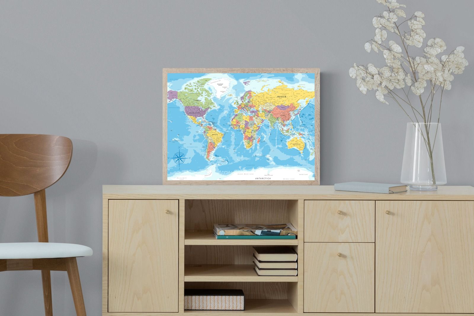 Pixalot Classic World Map