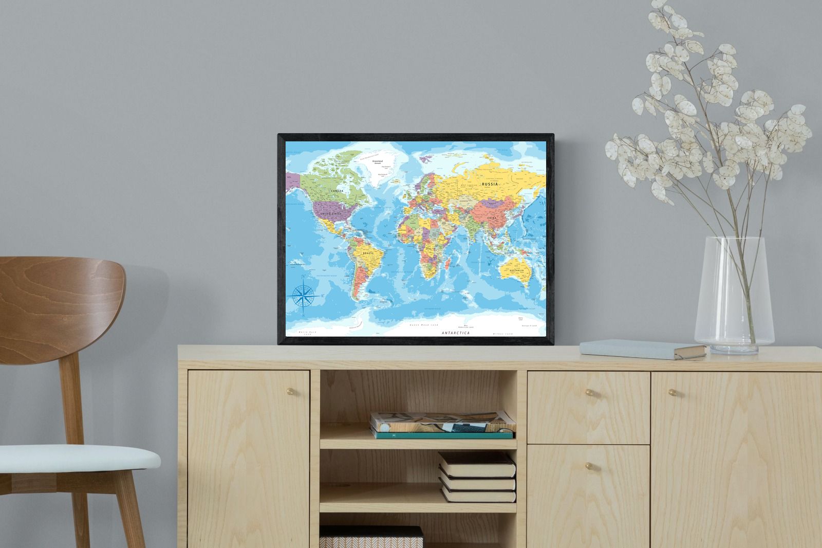 Pixalot Classic World Map