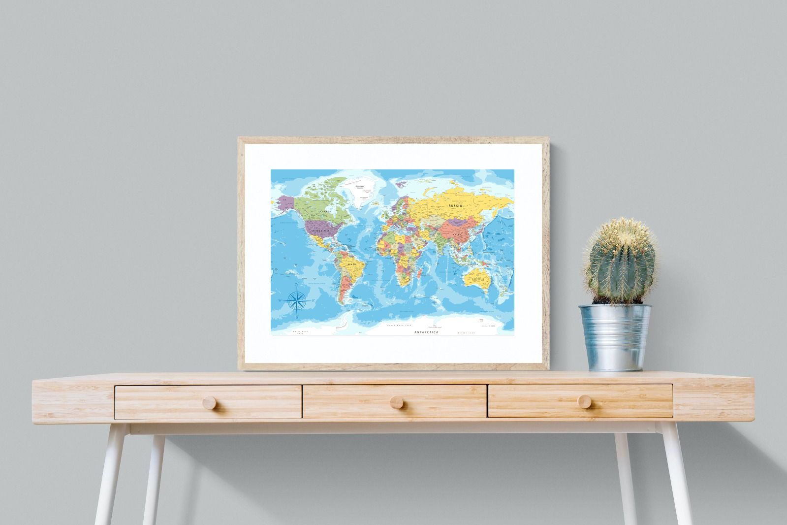 Pixalot Classic World Map