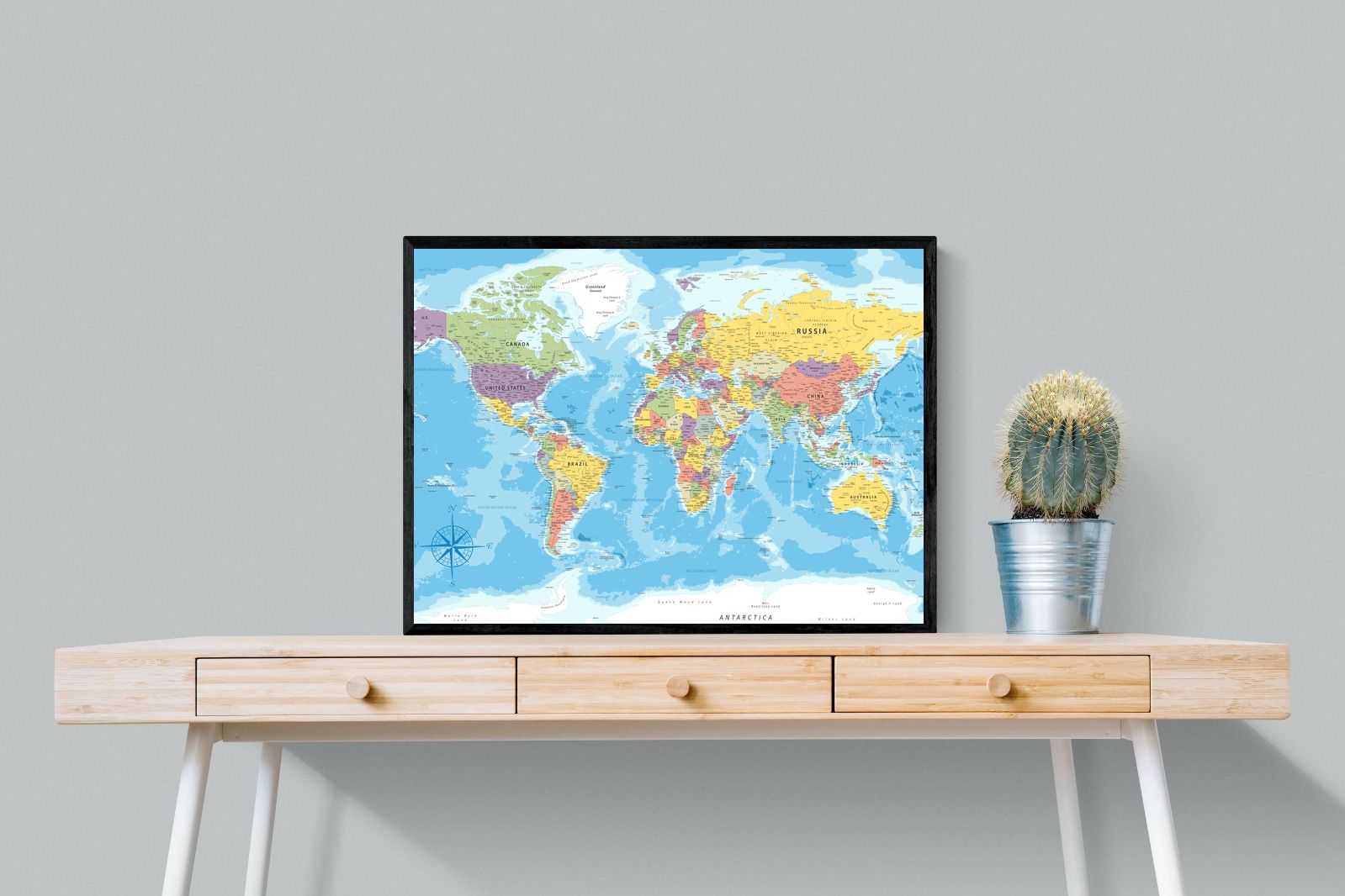 Pixalot Classic World Map