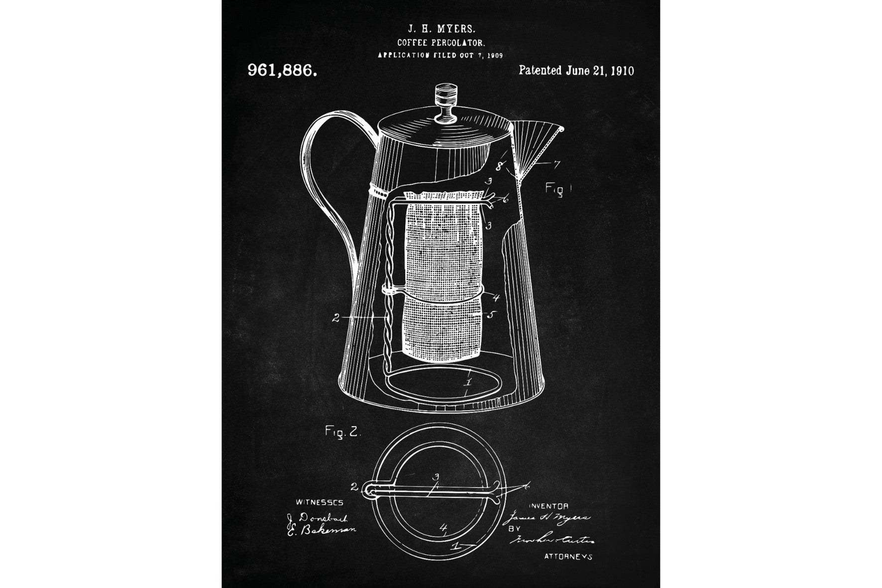 Coffee Percolator Patent
