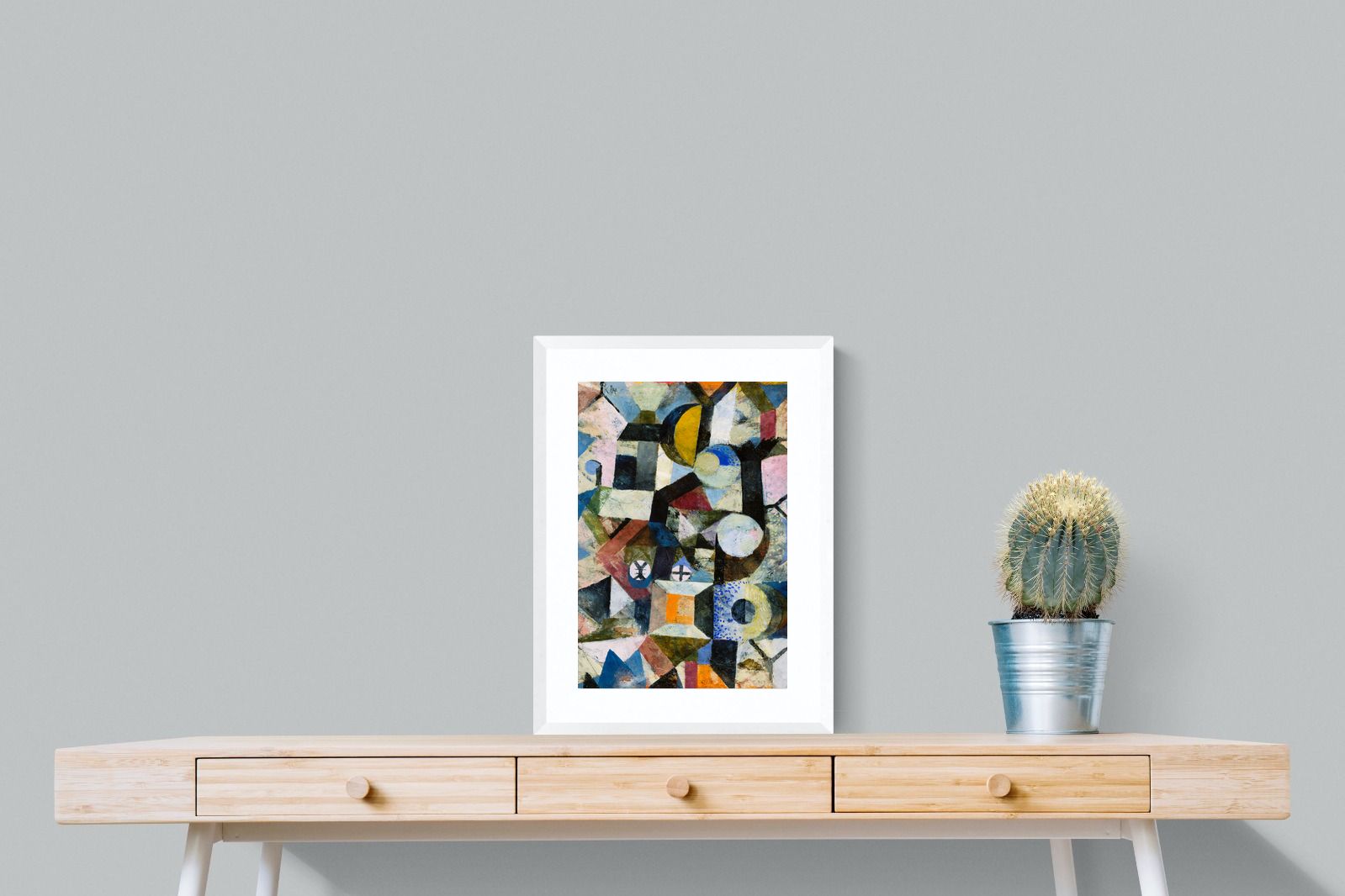 Pixalot Composition with the Yellow Half-Moon and the Y