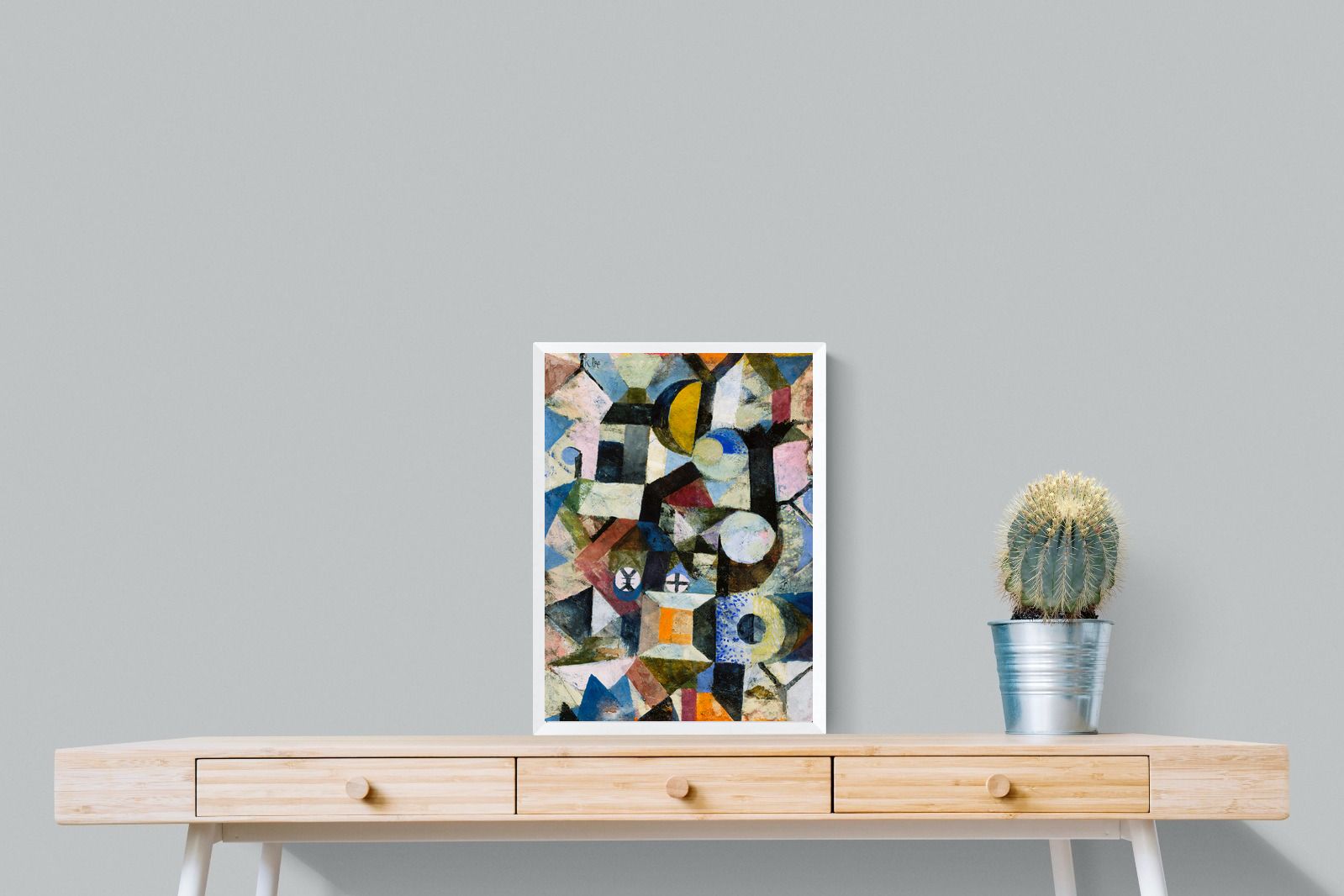 Pixalot Composition with the Yellow Half-Moon and the Y