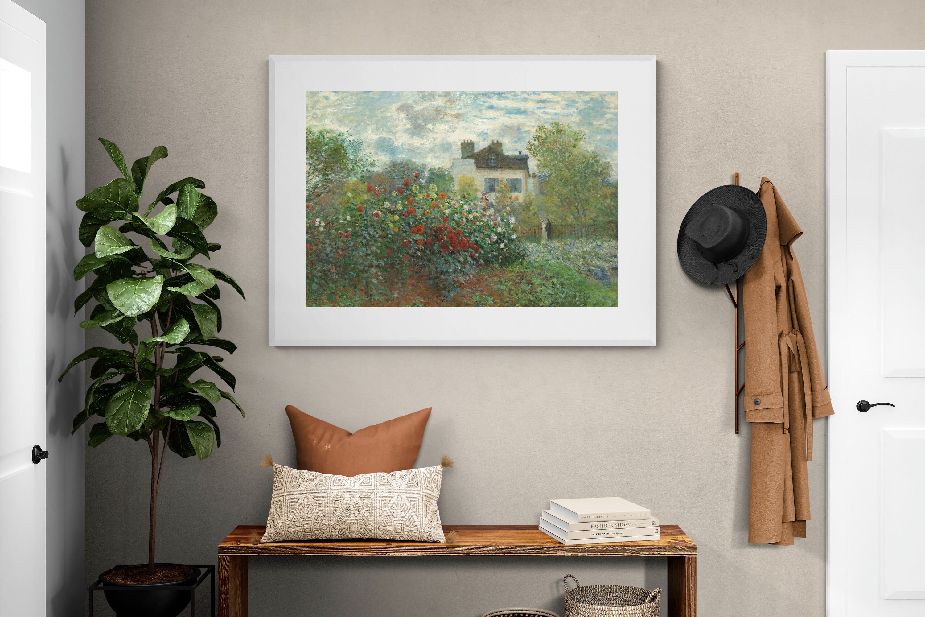 Pixalot Corner of the Garden with Dahlias