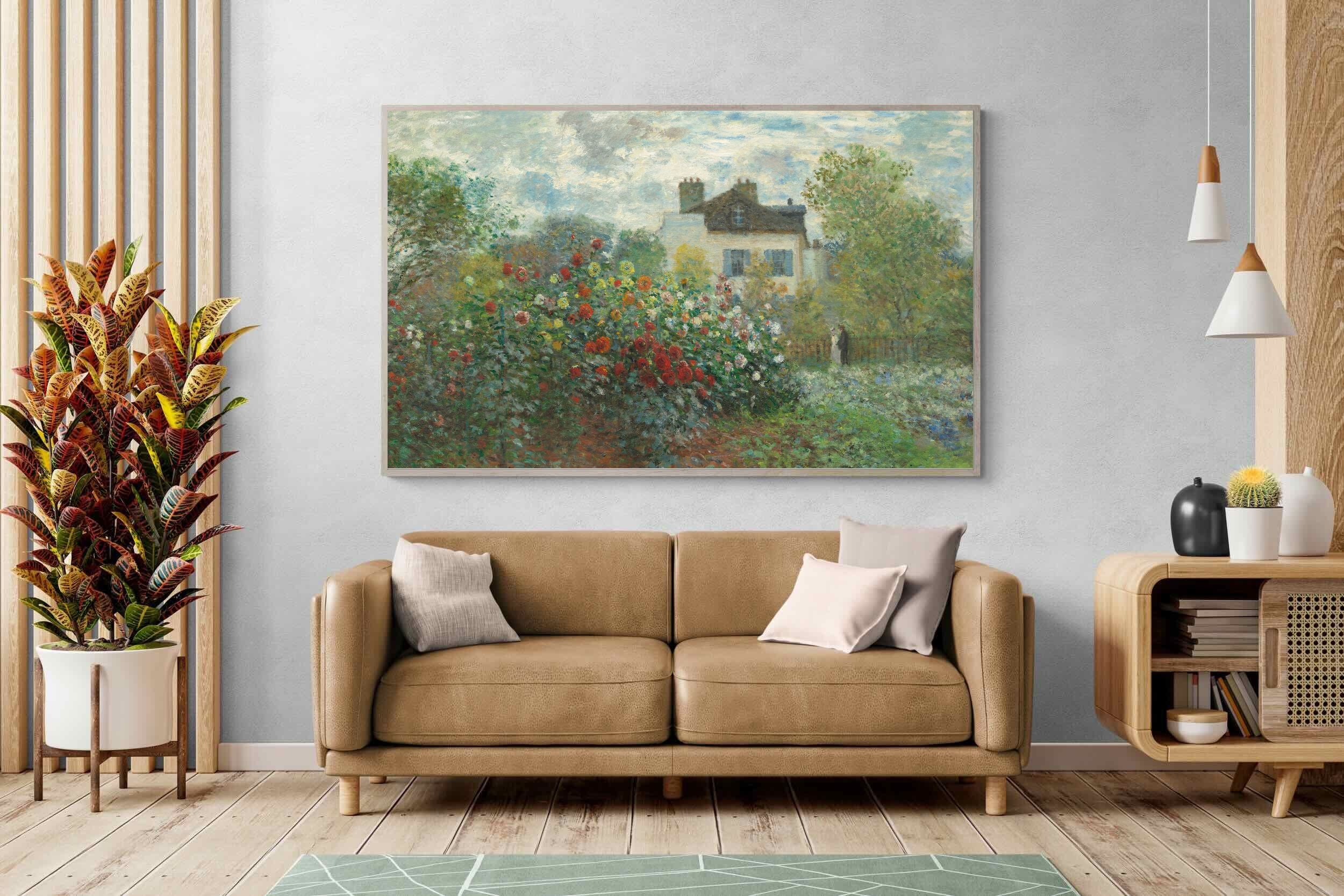 Pixalot Corner of the Garden with Dahlias