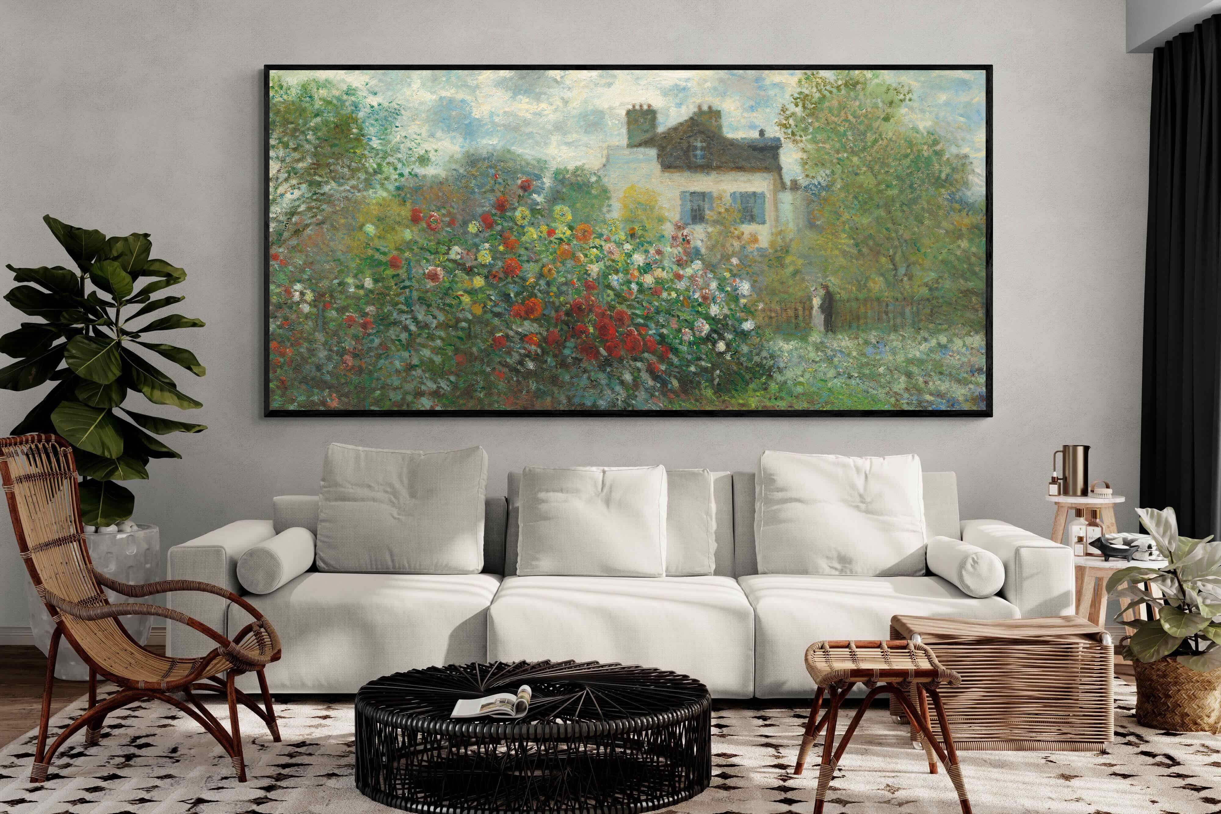 Pixalot Corner of the Garden with Dahlias