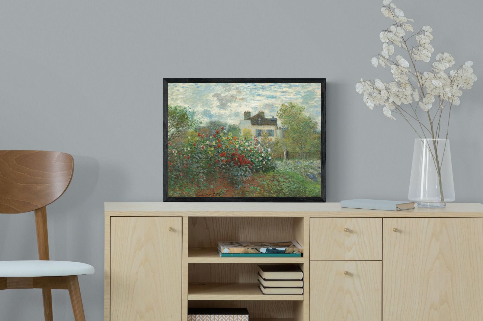 Pixalot Corner of the Garden with Dahlias