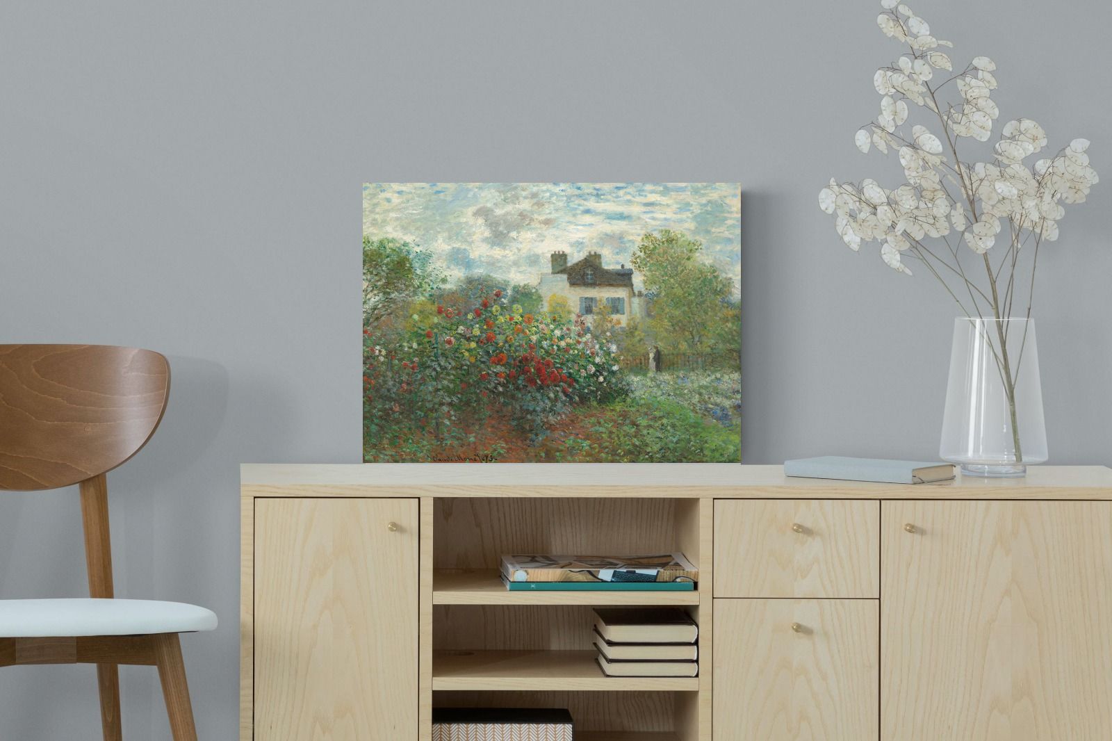 Pixalot Corner of the Garden with Dahlias