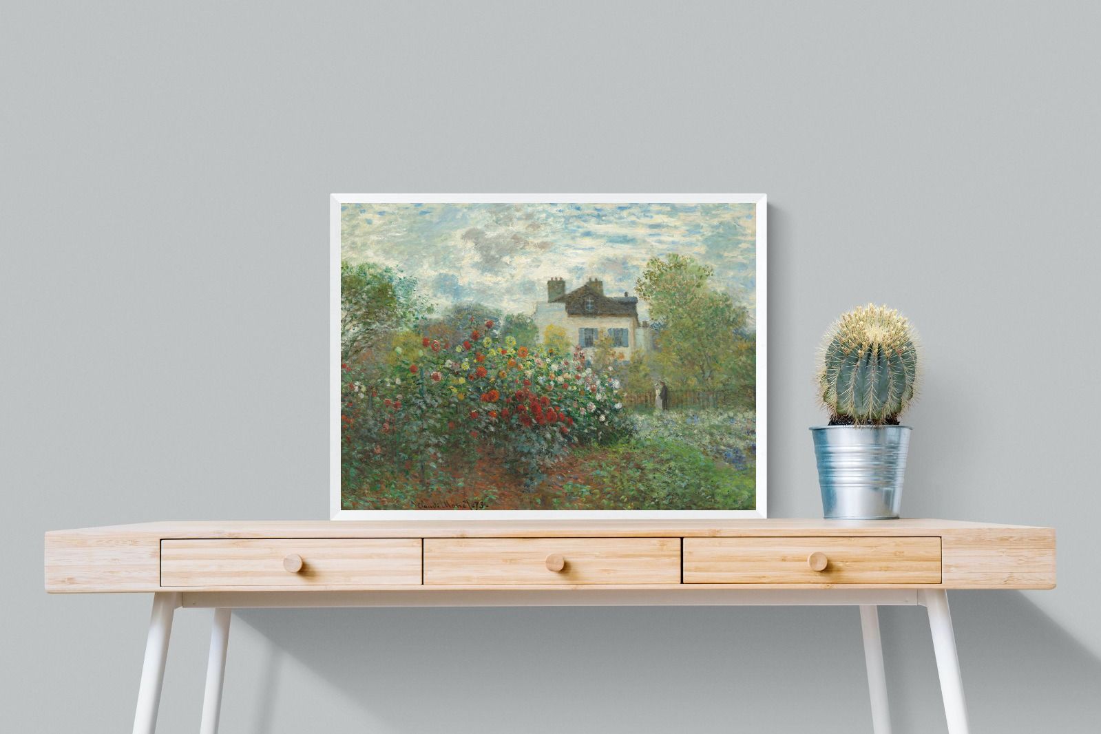 Pixalot Corner of the Garden with Dahlias