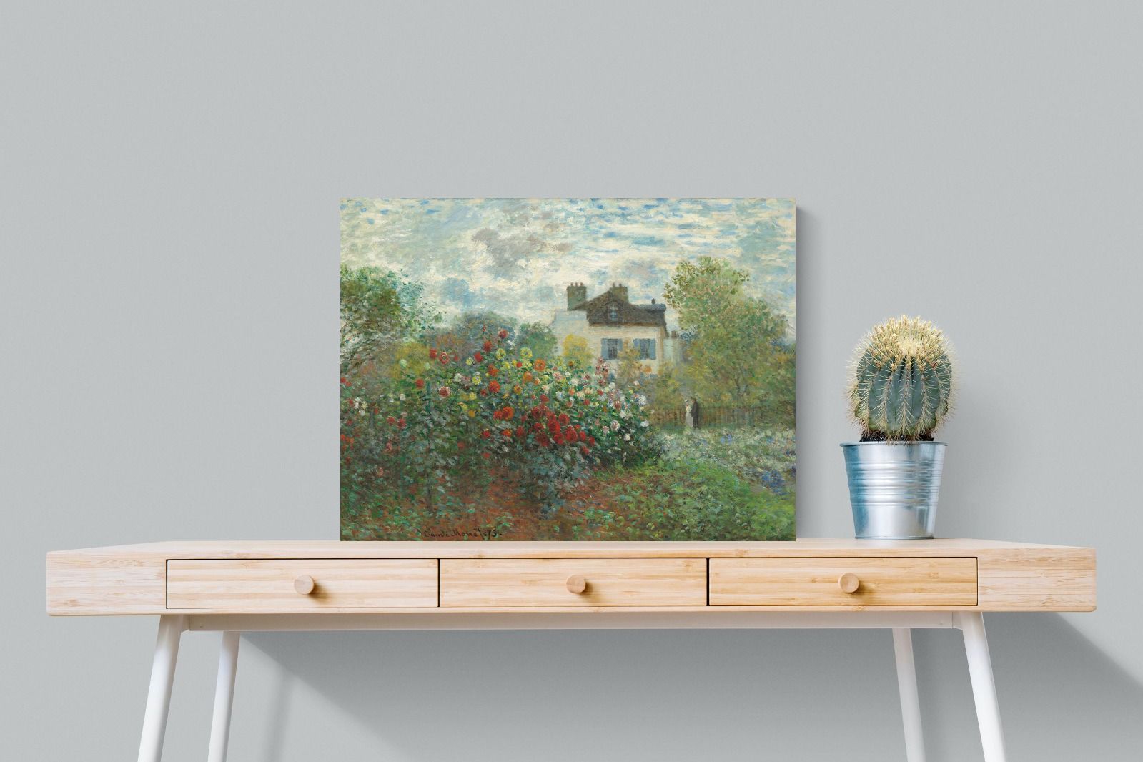 Pixalot Corner of the Garden with Dahlias