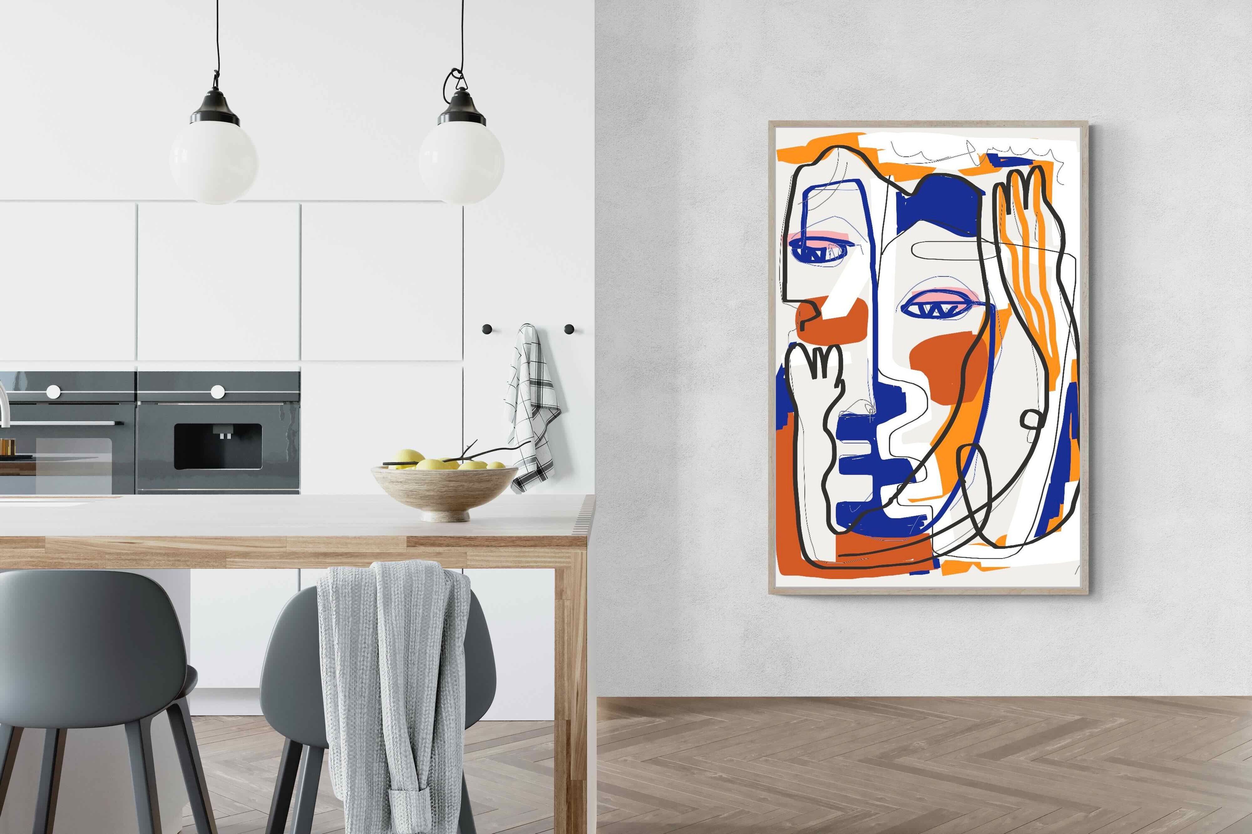 Pixalot Cubist Face
