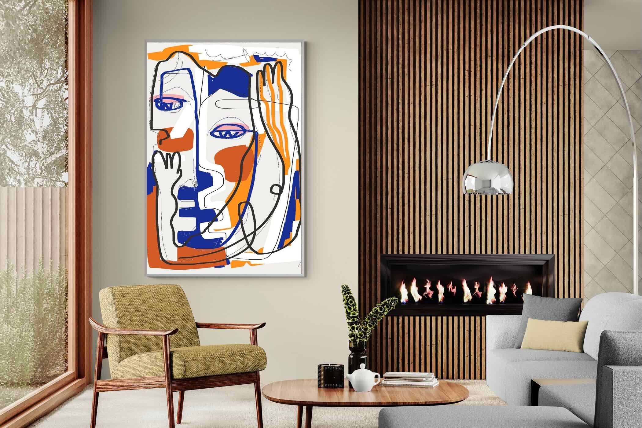 Pixalot Cubist Face