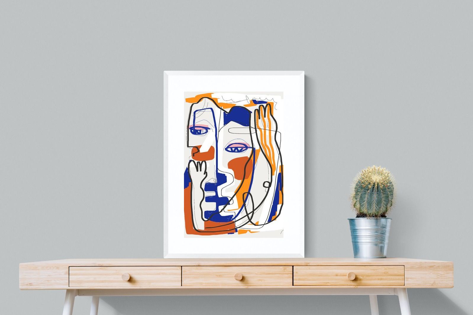 Pixalot Cubist Face