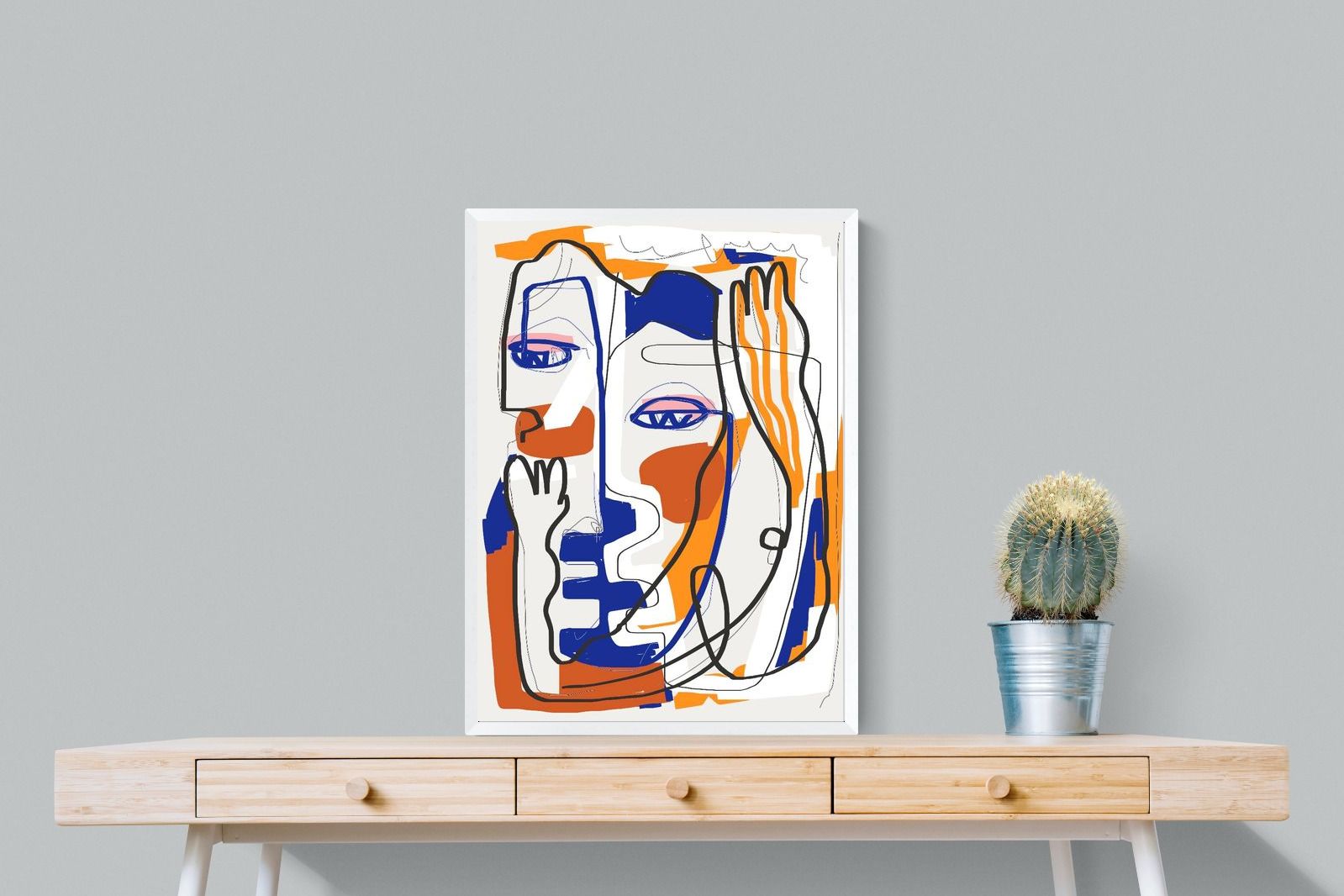 Pixalot Cubist Face