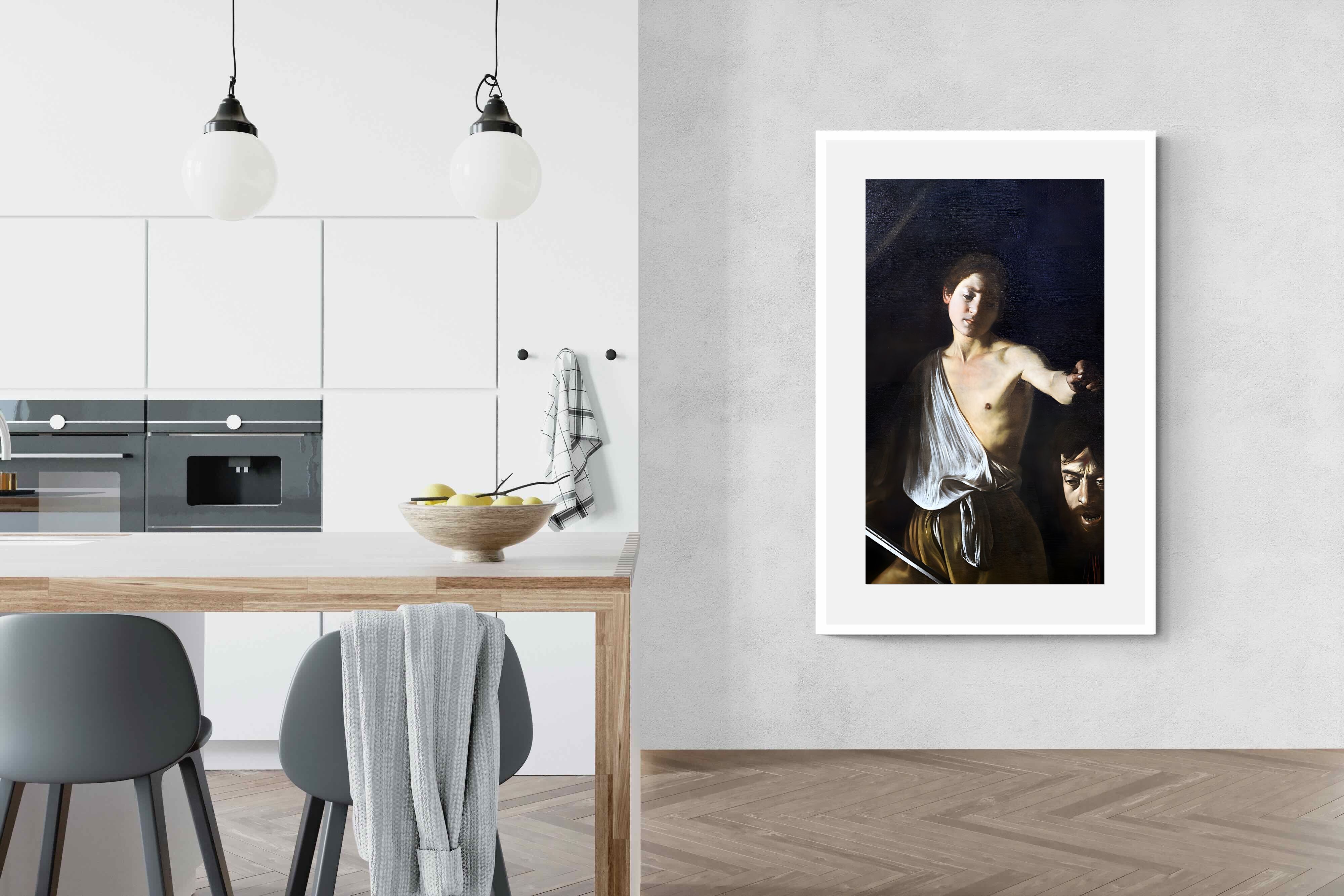 Pixalot David with the Head of Goliath