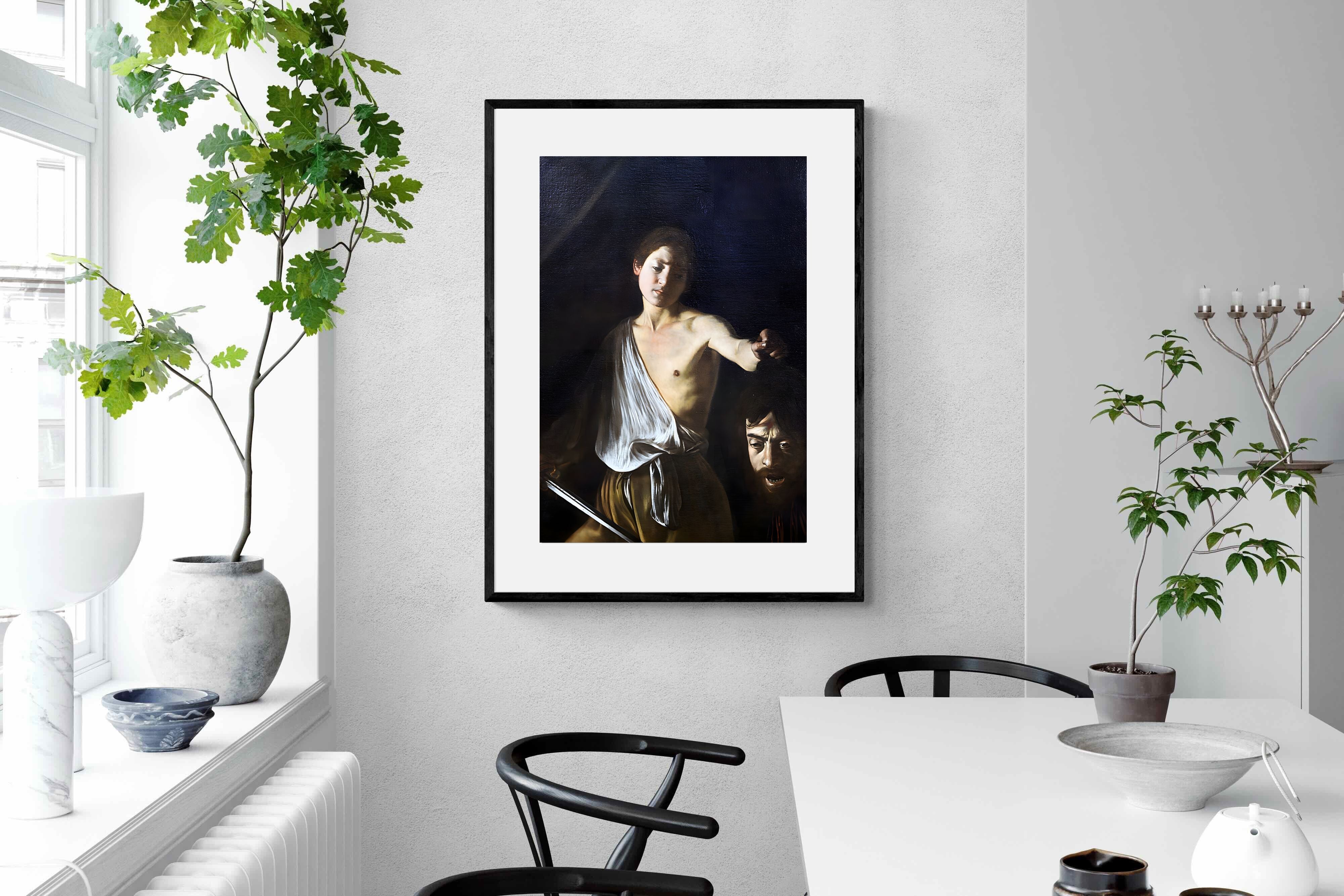 Pixalot David with the Head of Goliath