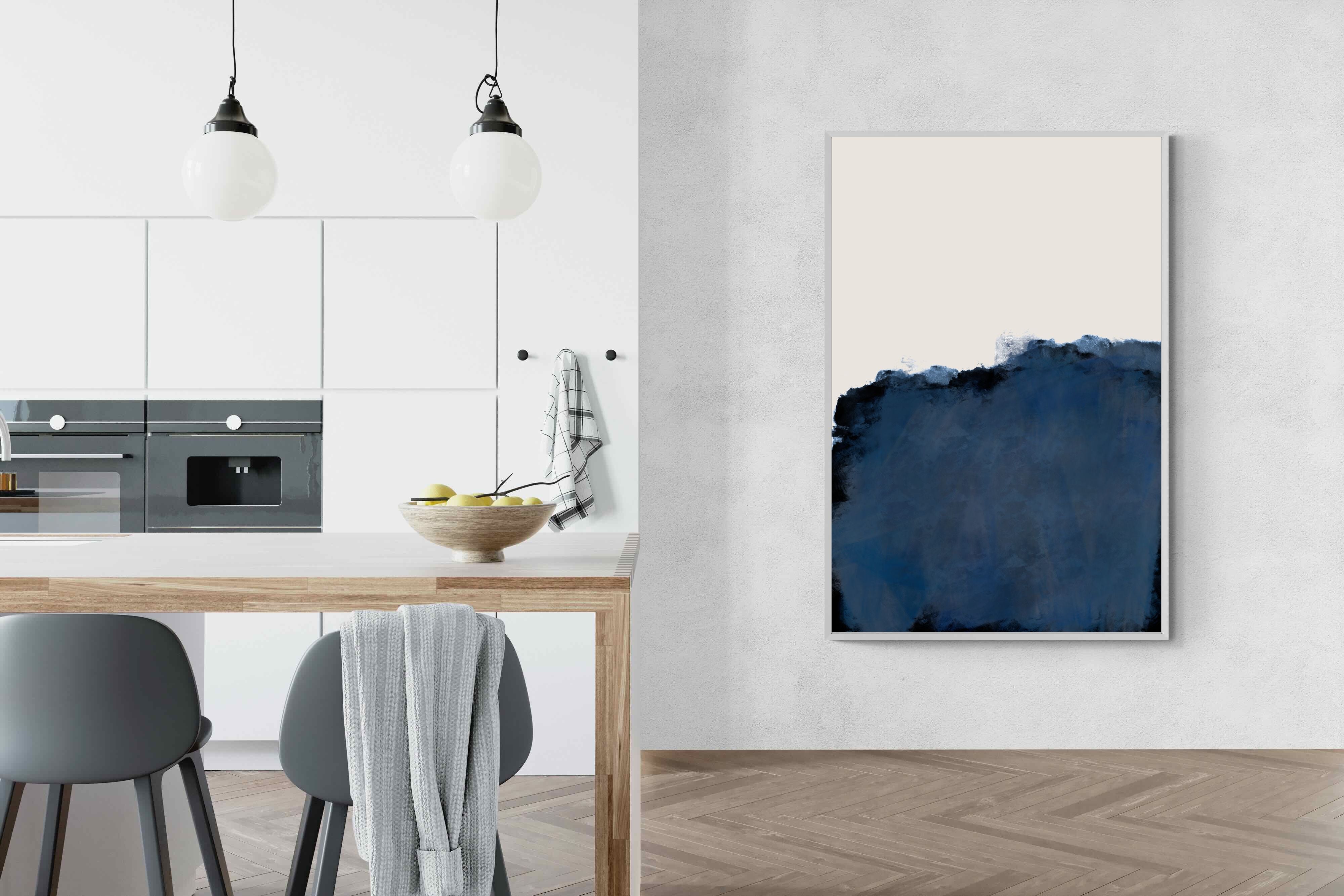 Pixalot Deep Blue Abstract