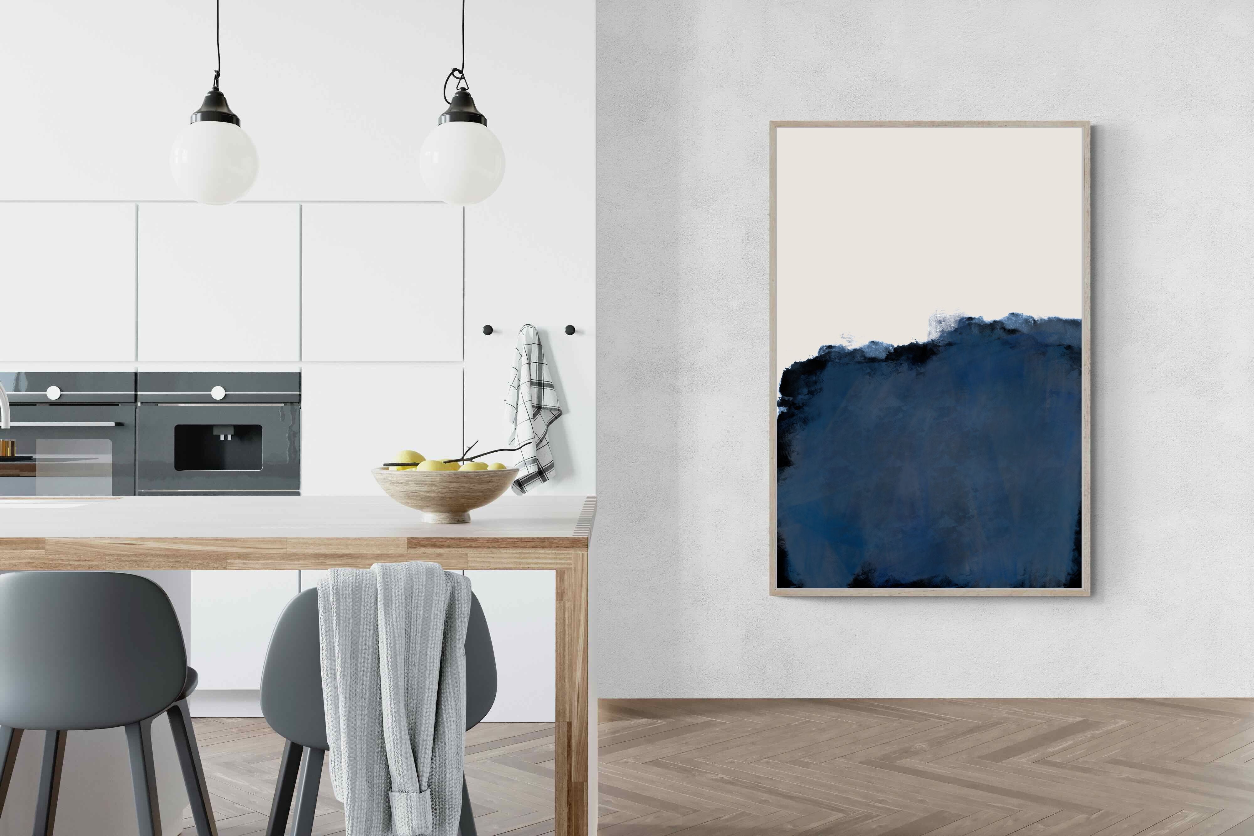 Pixalot Deep Blue Abstract