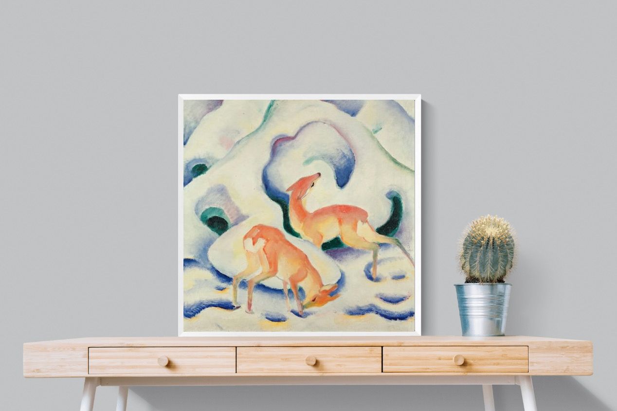 Pixalot Deer in the Snow