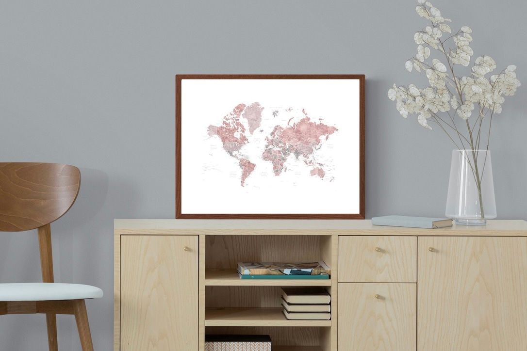 Pixalot Detailed World (Pink)