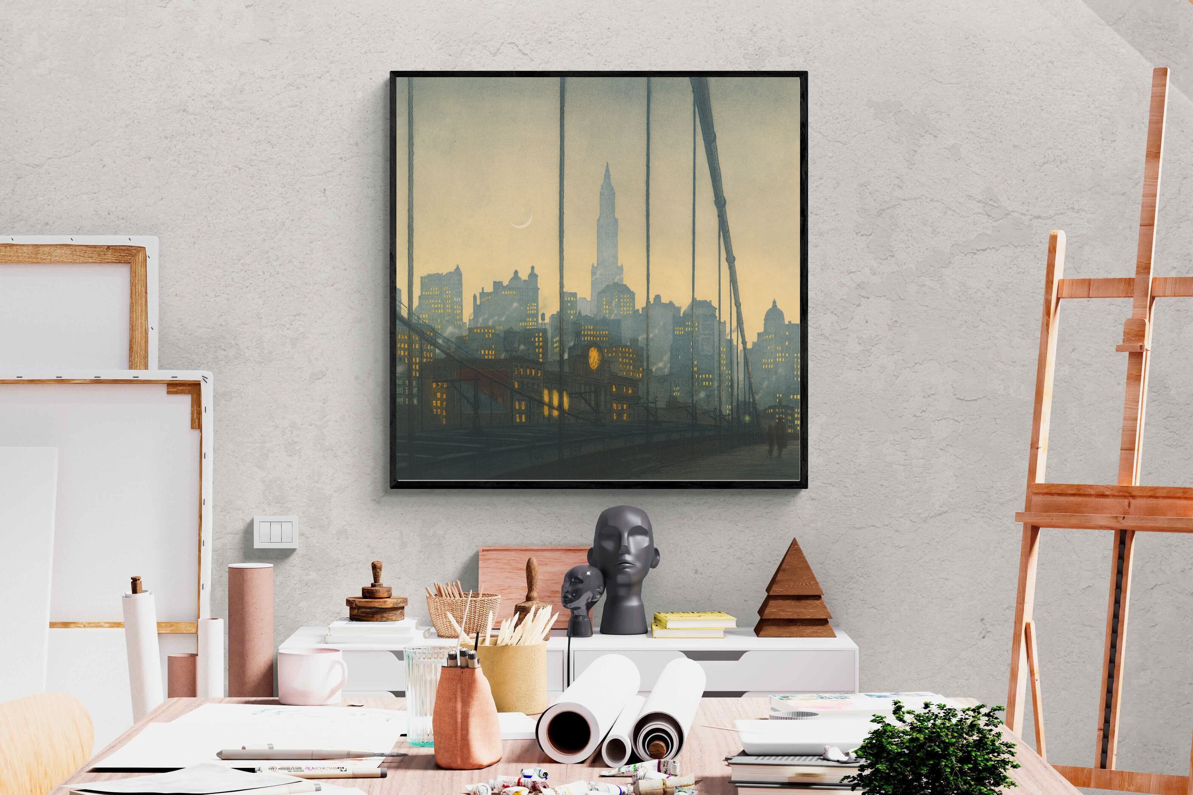 Pixalot Early Morning Brooklyn Bridge