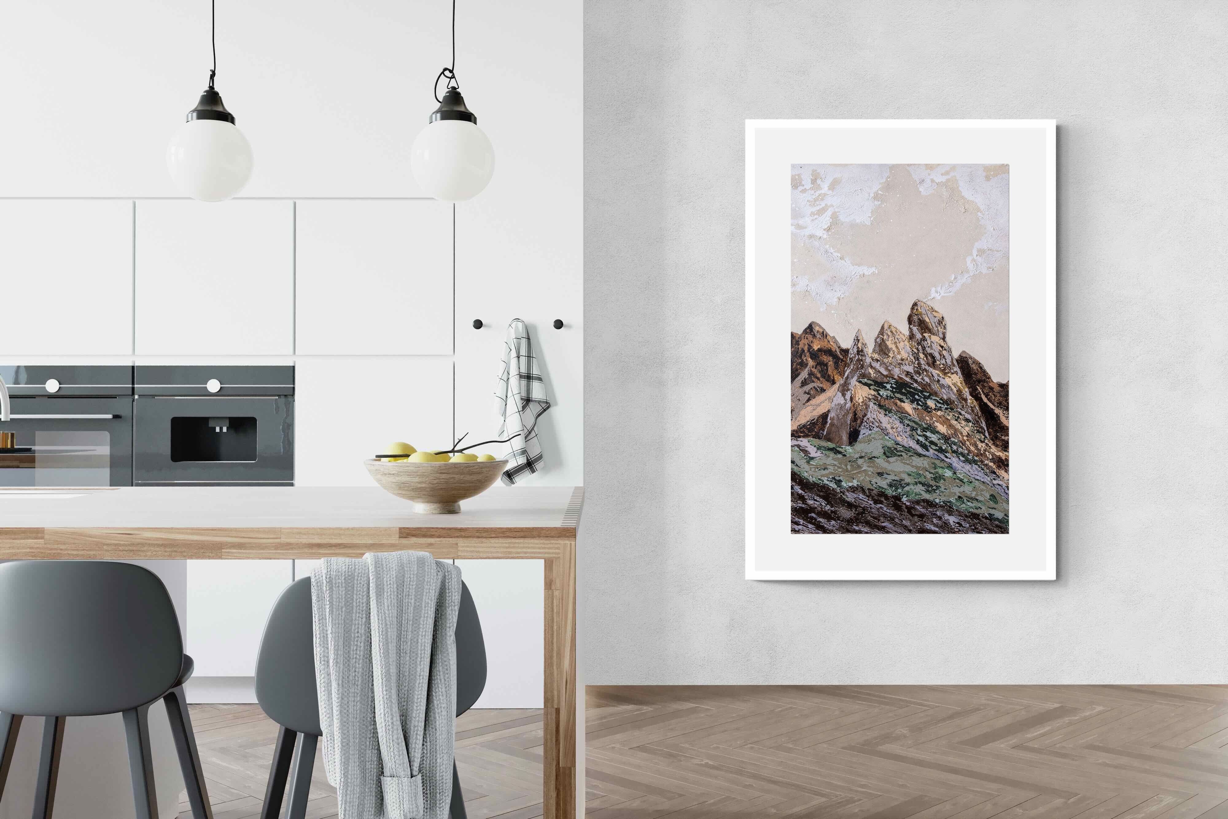 Pixalot Earthy Textured Mountains