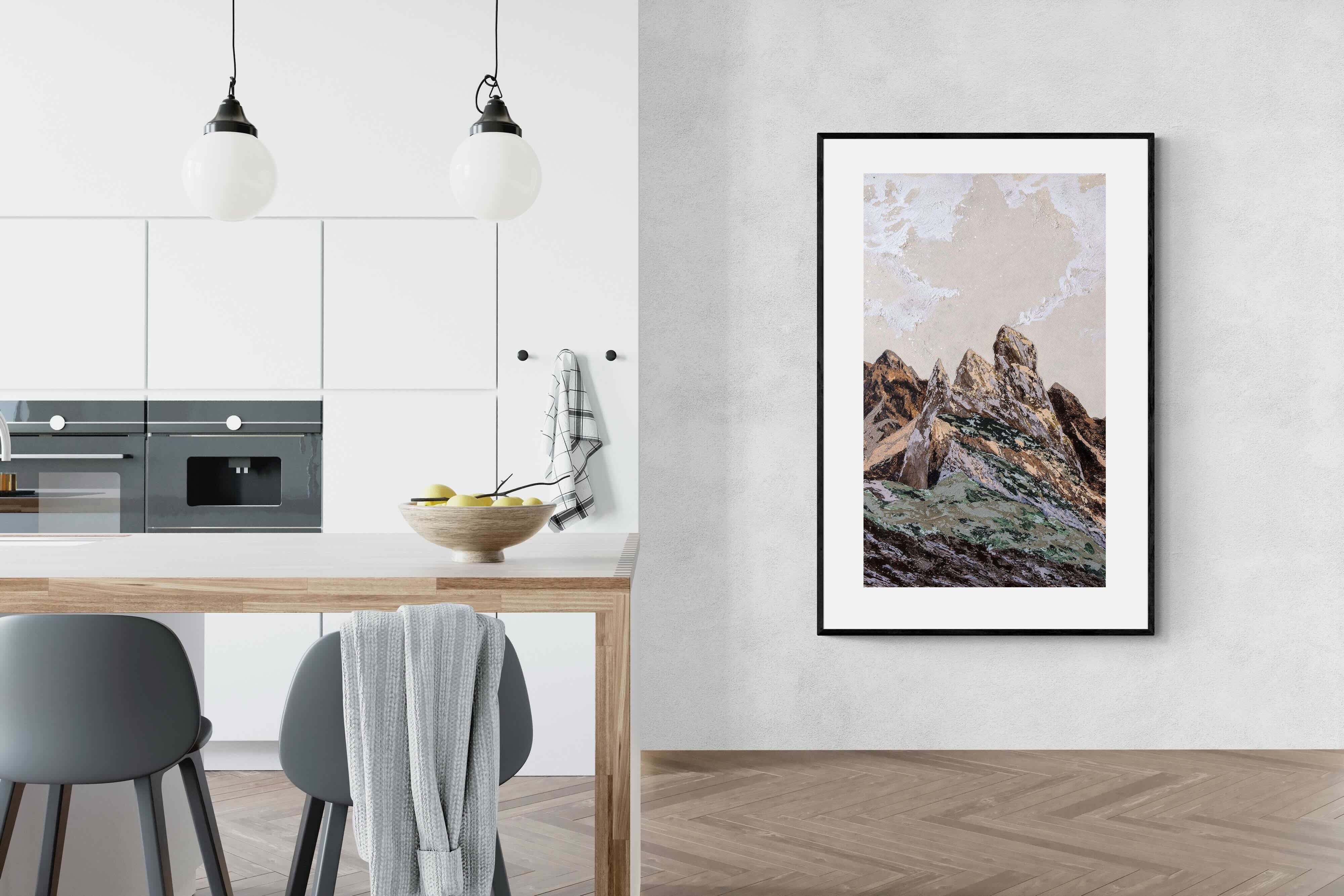 Pixalot Earthy Textured Mountains