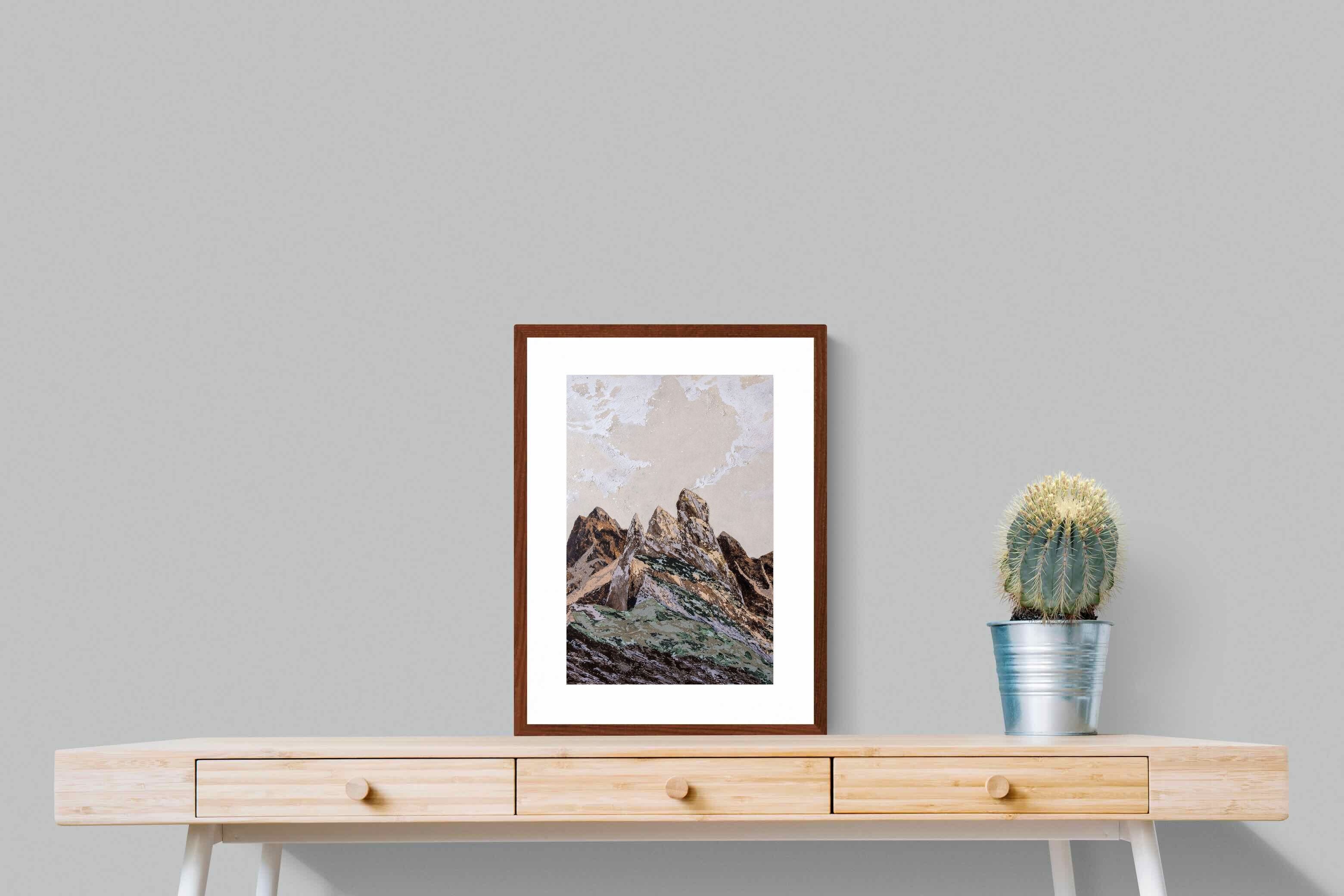 Pixalot Earthy Textured Mountains