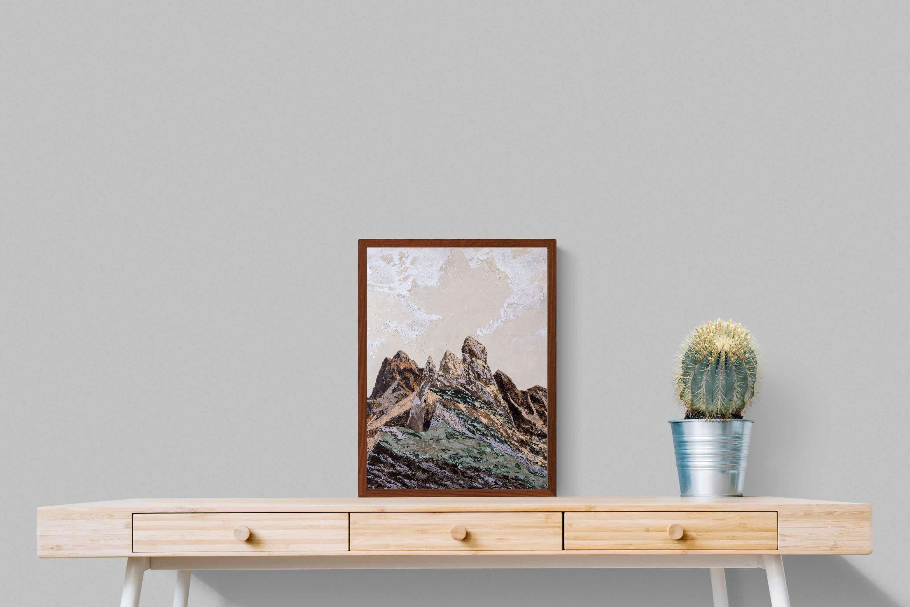 Pixalot Earthy Textured Mountains