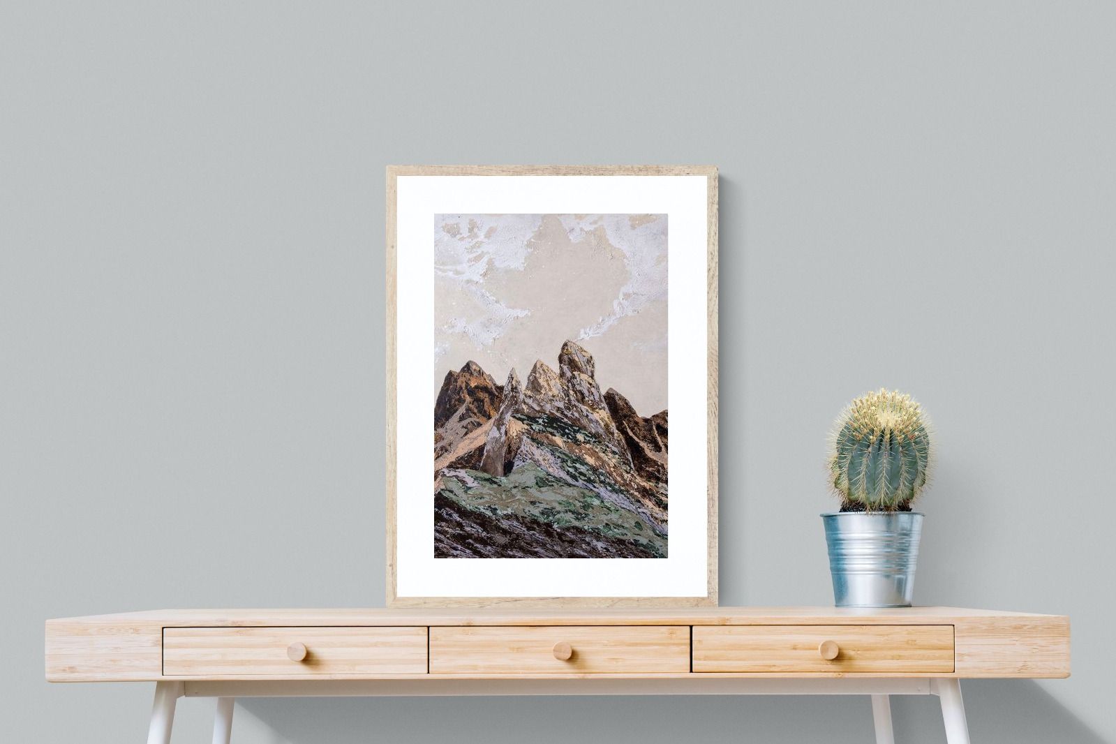 Pixalot Earthy Textured Mountains