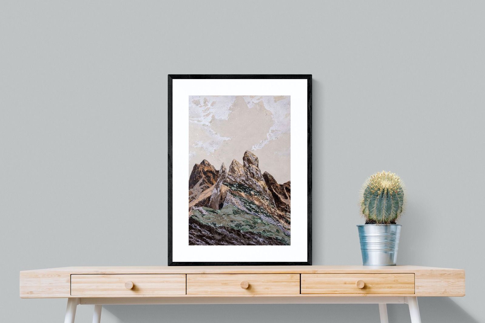 Pixalot Earthy Textured Mountains