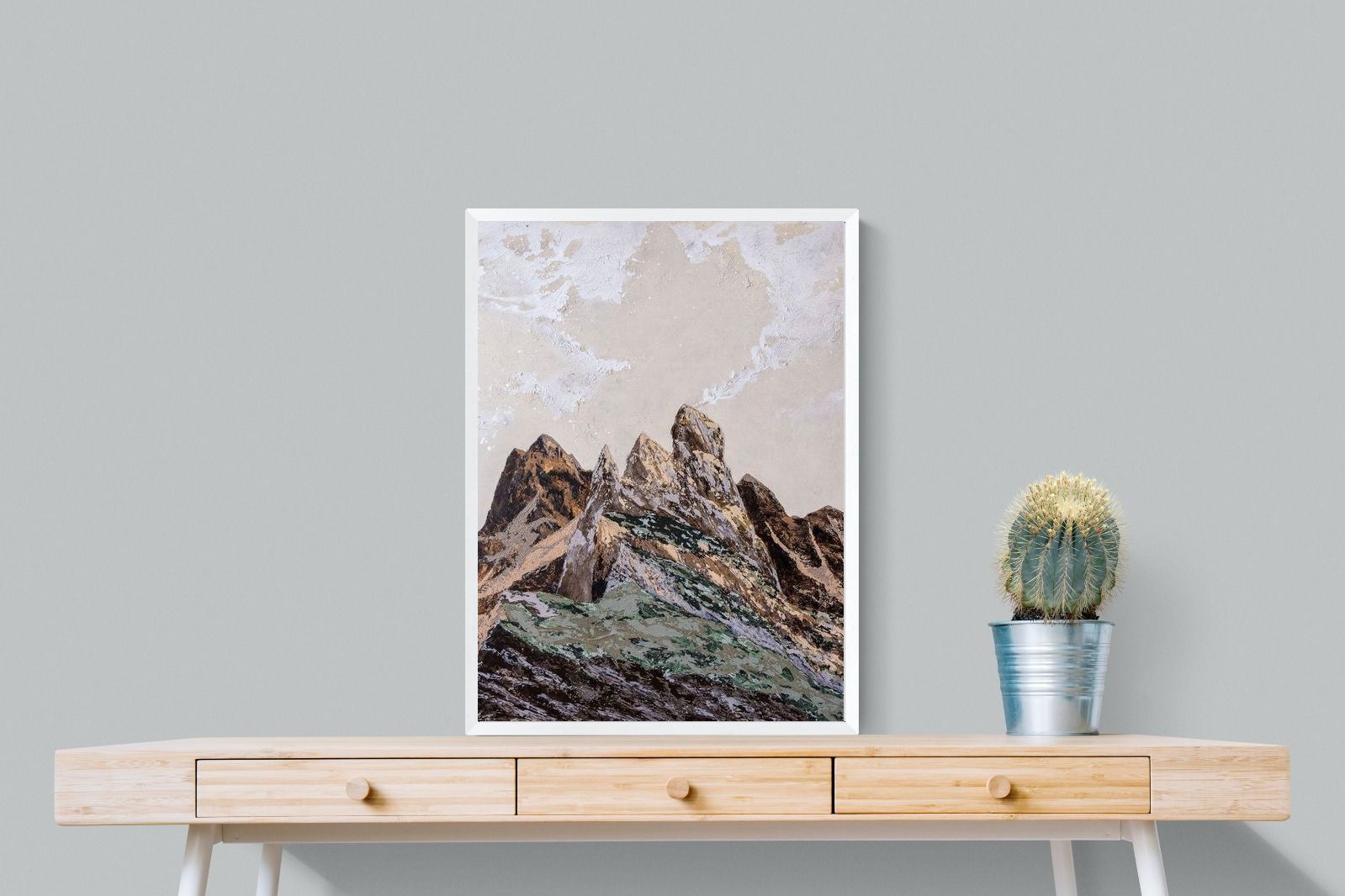Pixalot Earthy Textured Mountains