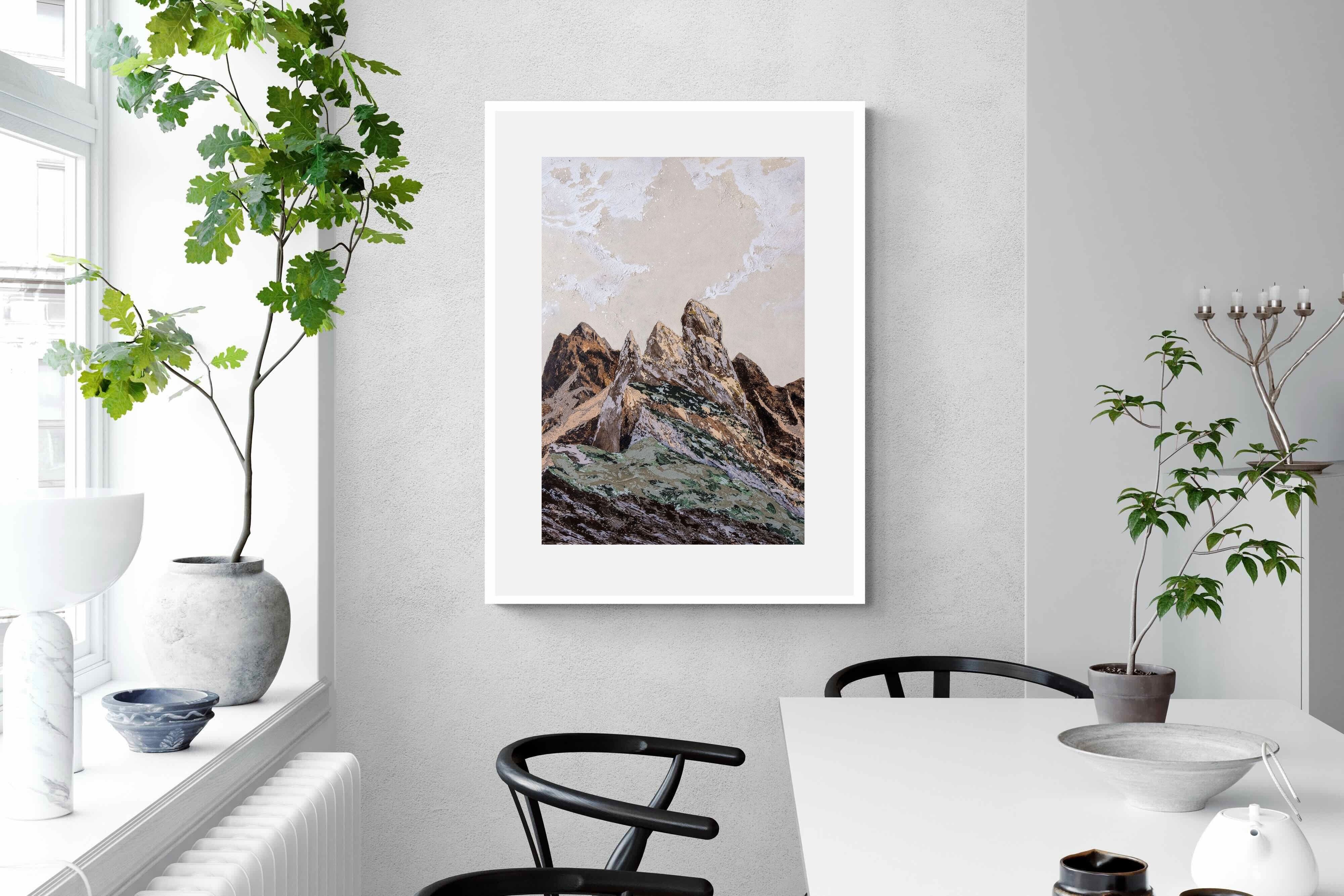 Pixalot Earthy Textured Mountains