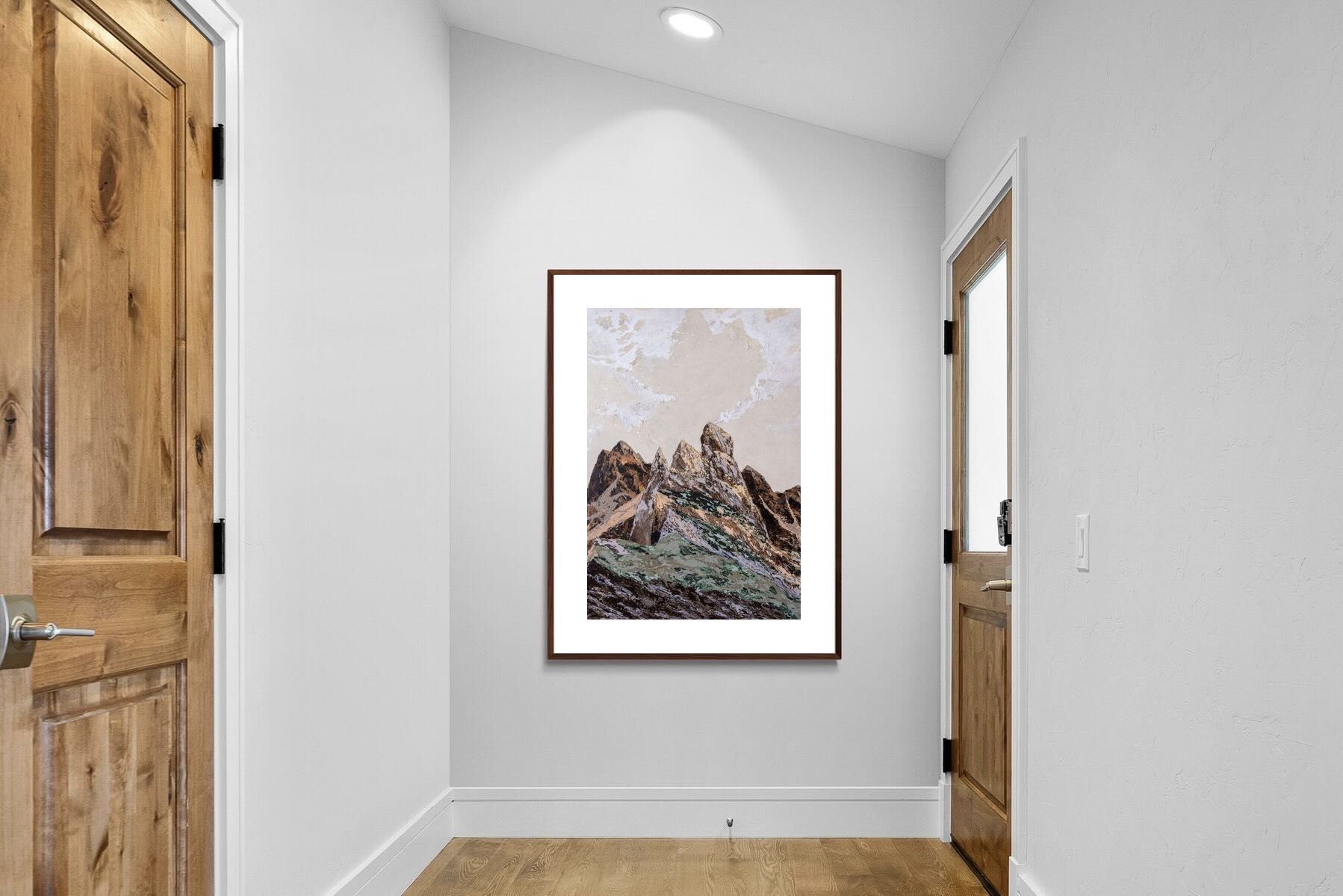 Pixalot Earthy Textured Mountains